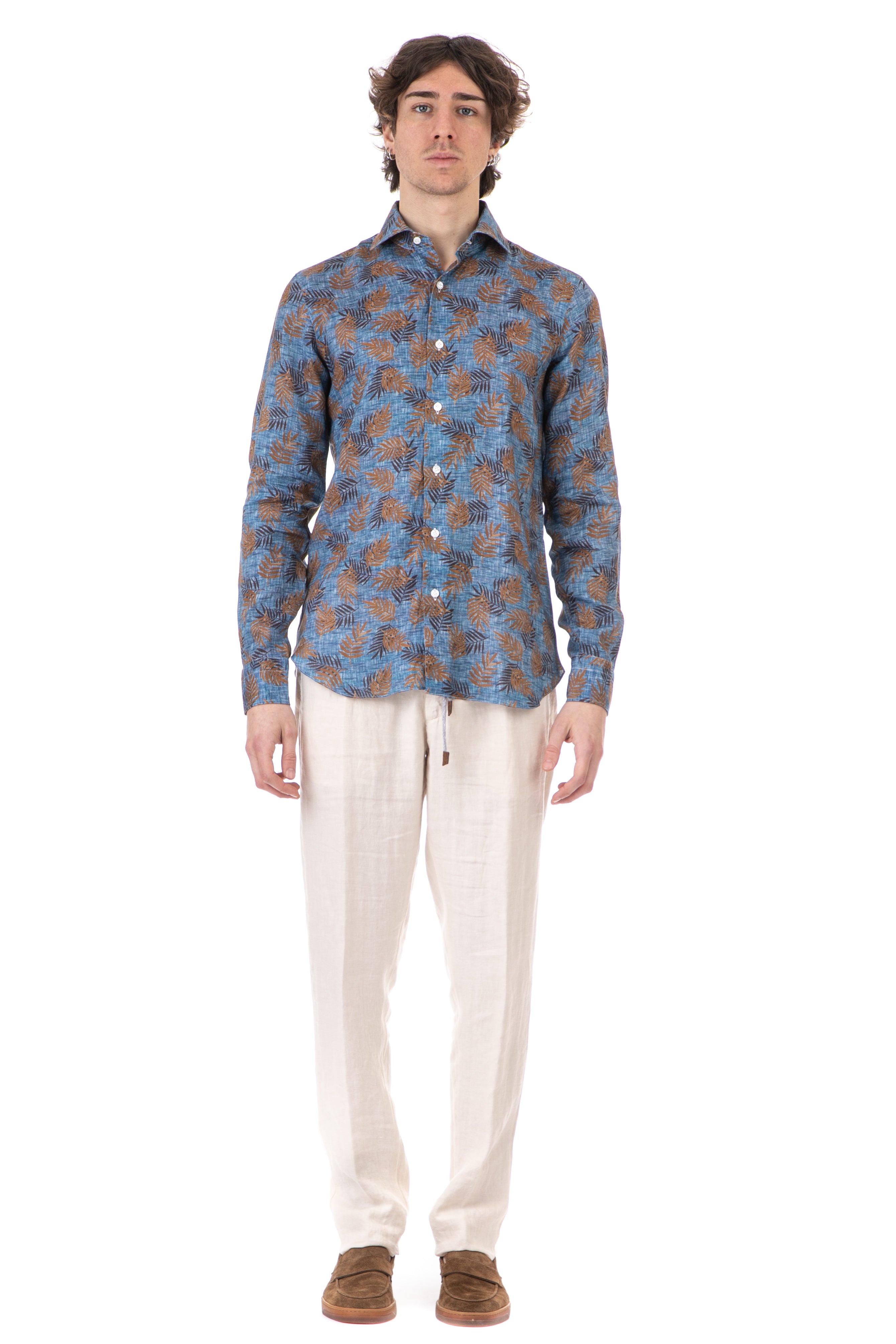 Dandylife linen floral shirt