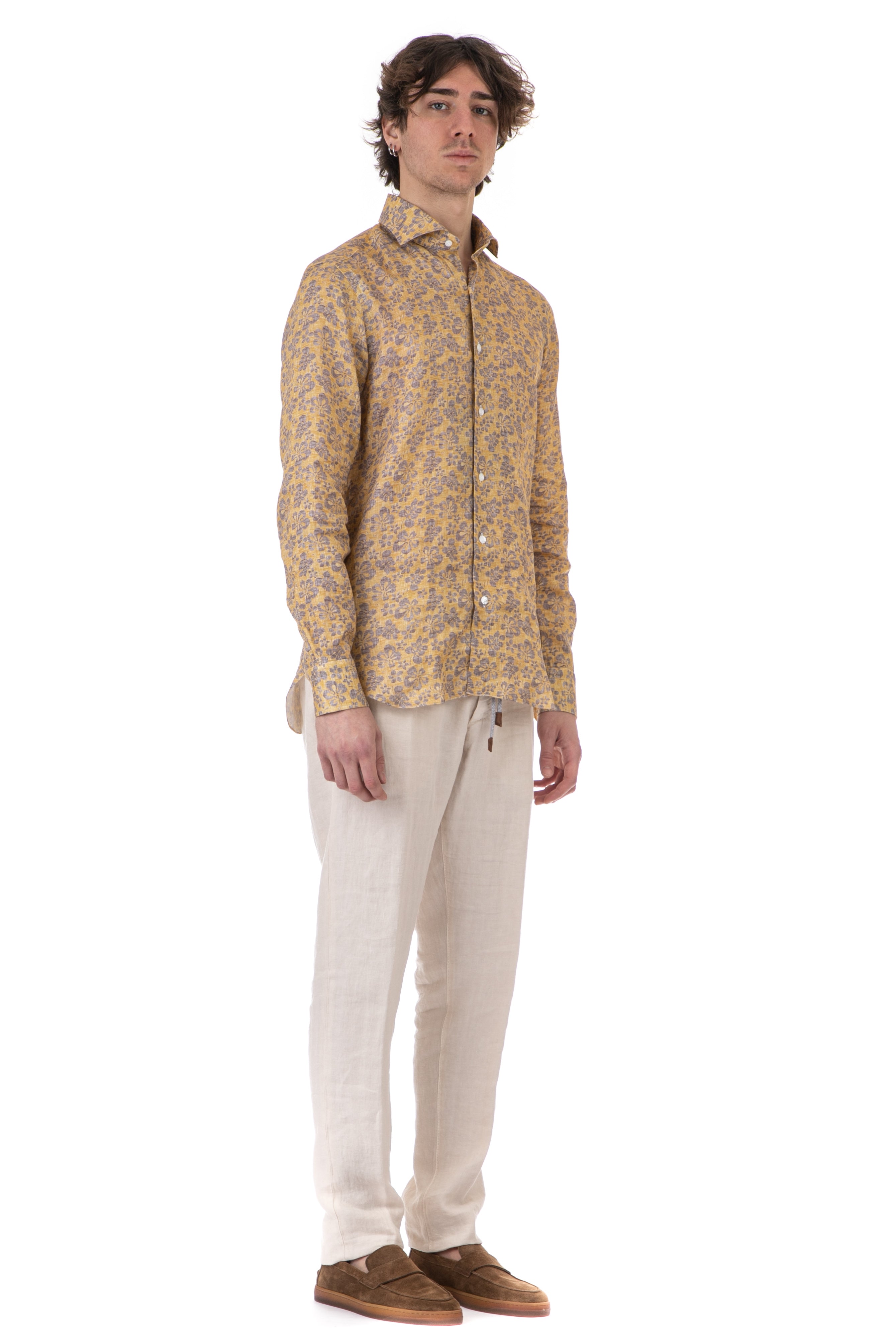 Dandylife linen floral shirt