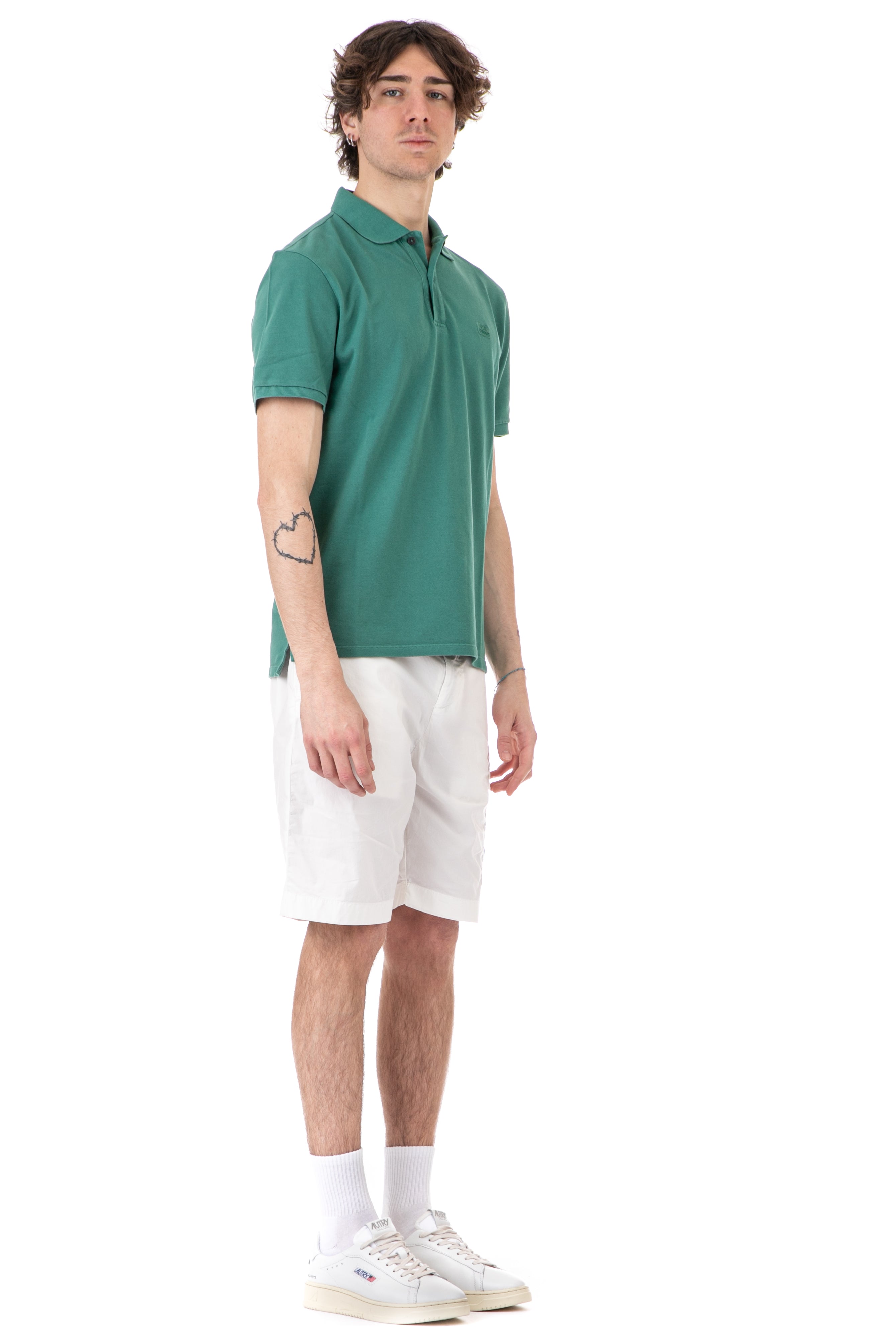 Cotton pique polo shirt