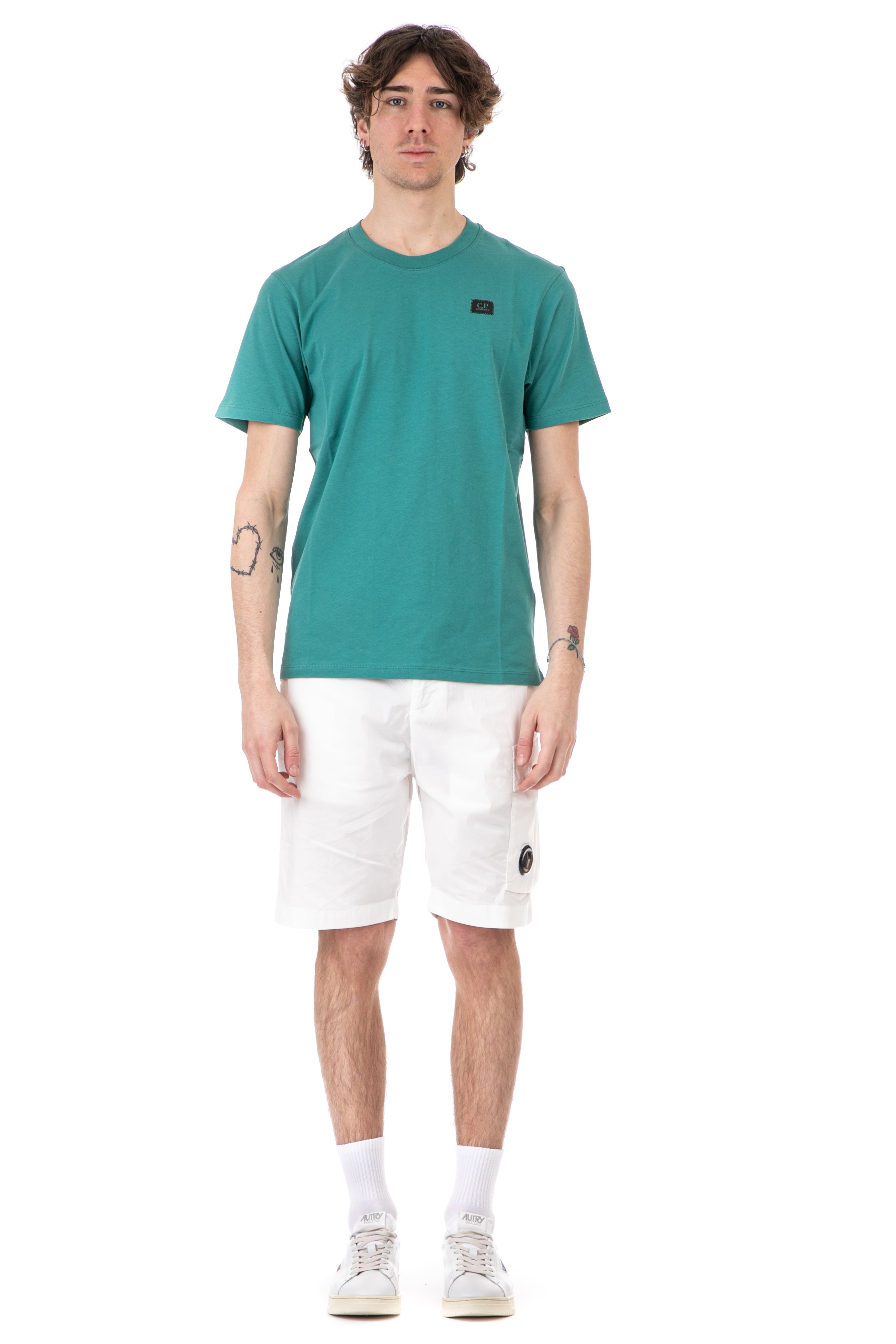 Cotton T-shirt with logo