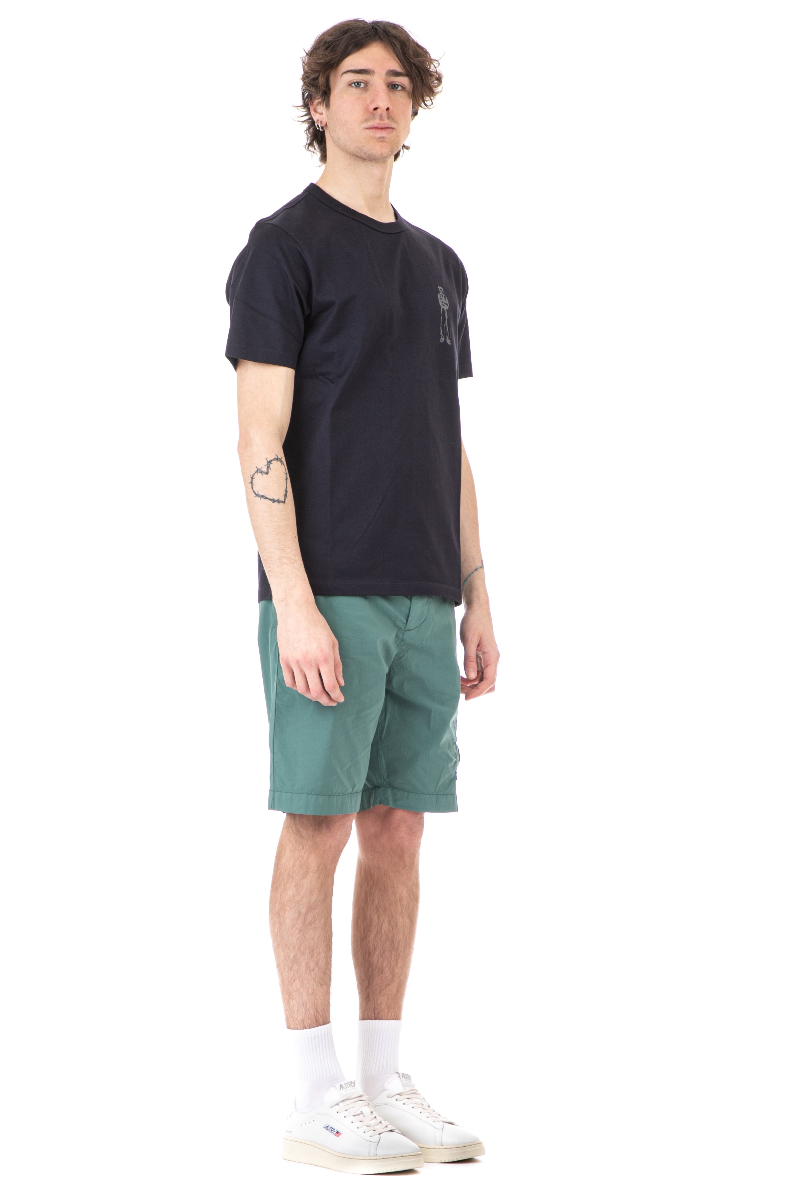 T-shirt in cotone stampa marinaio