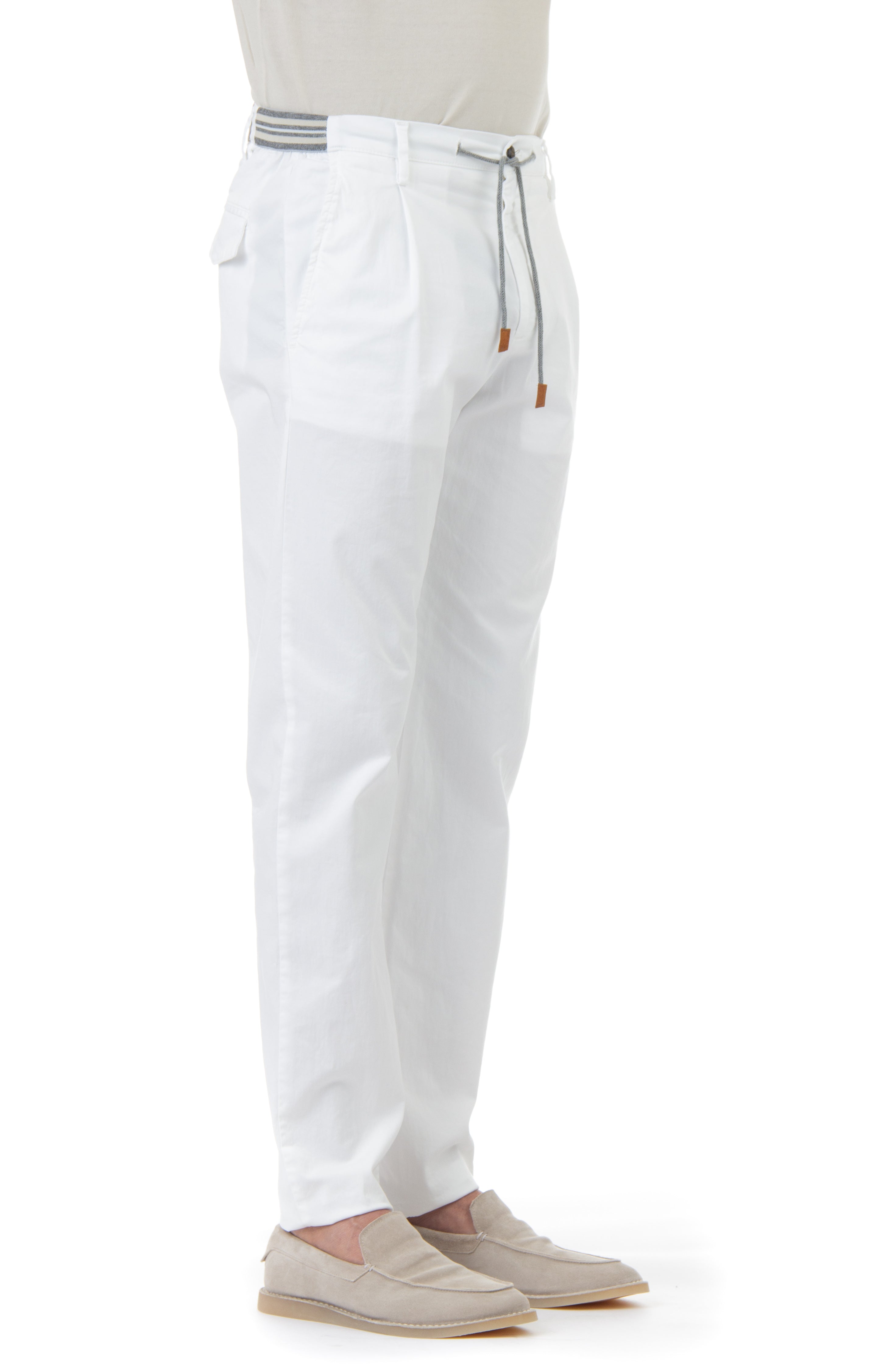 Lightweight cotton jogger trousers