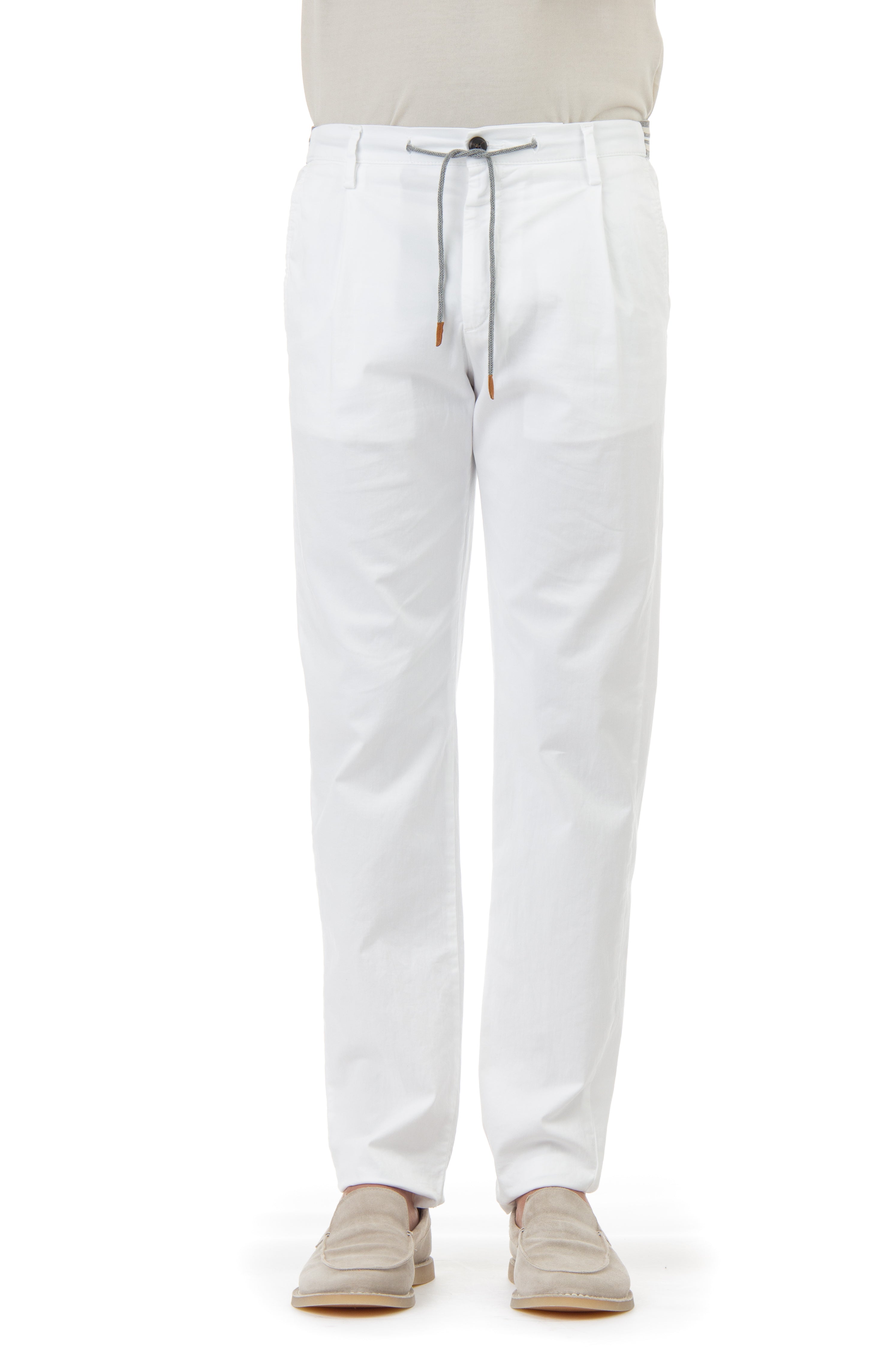 Lightweight cotton jogger trousers