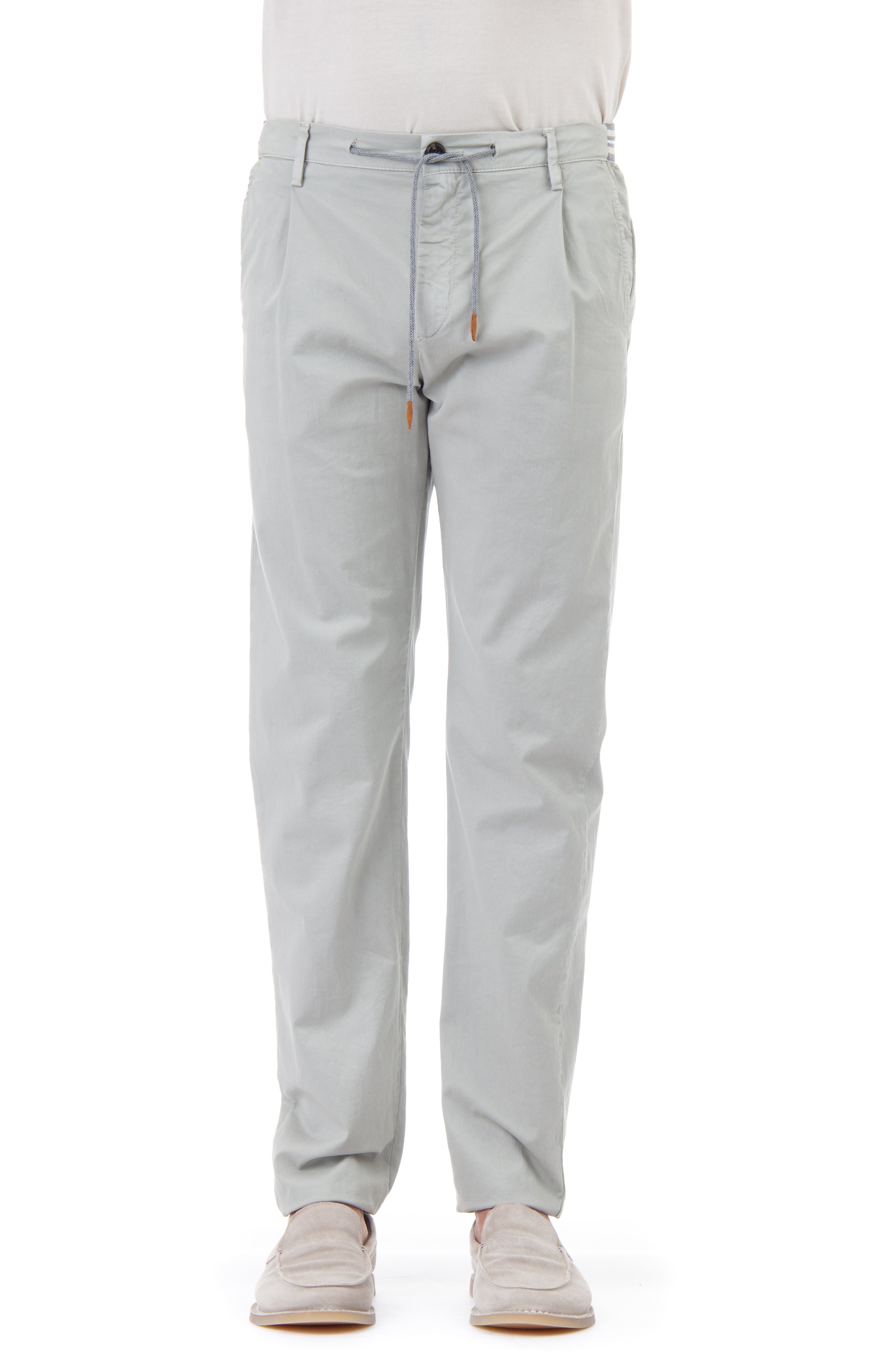 Lightweight cotton jogger trousers