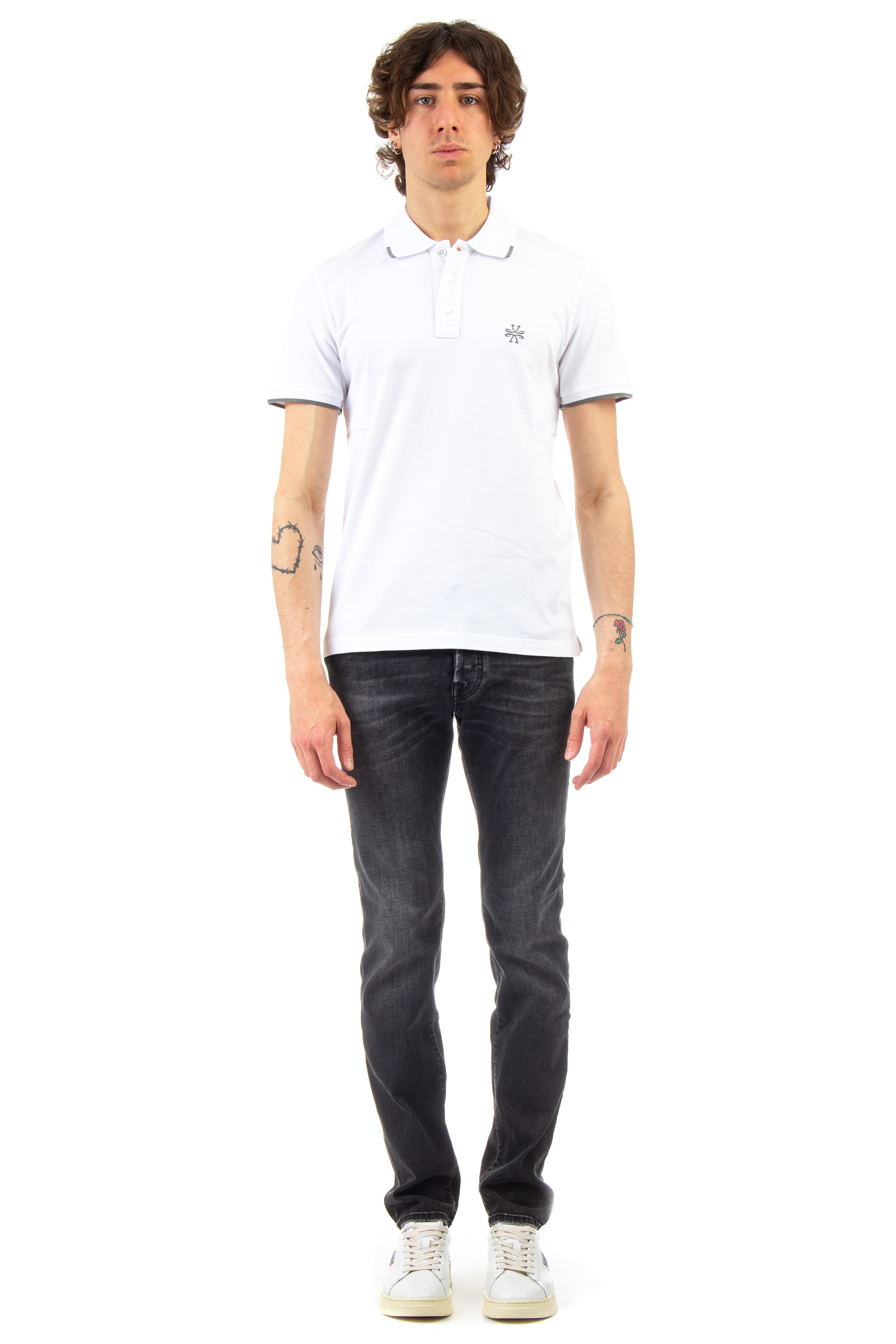 PIQUET COTTON POLO SHIRT