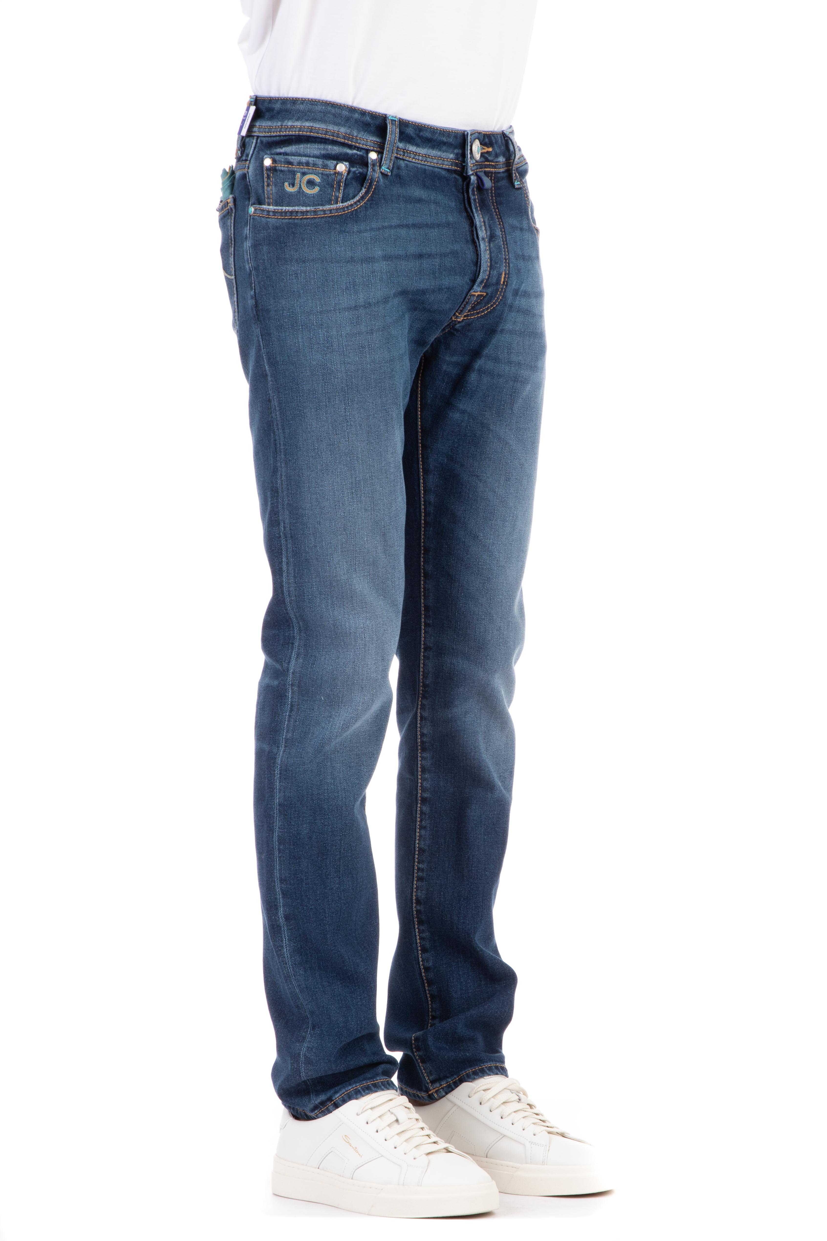 Jeans in cotone-lyocell etichetta special bard fit
