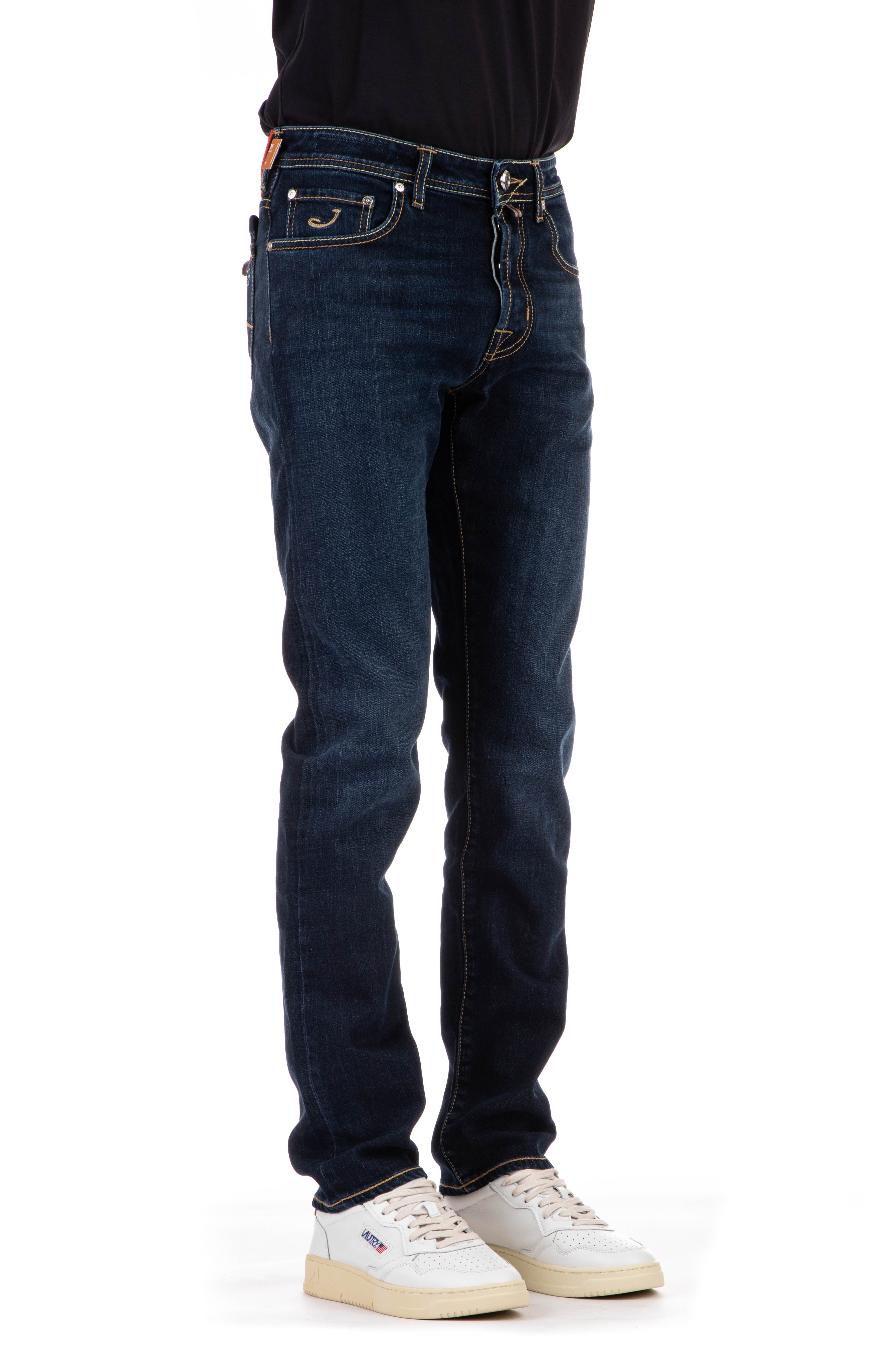 Jeans limited edition etichetta arancione bard fit