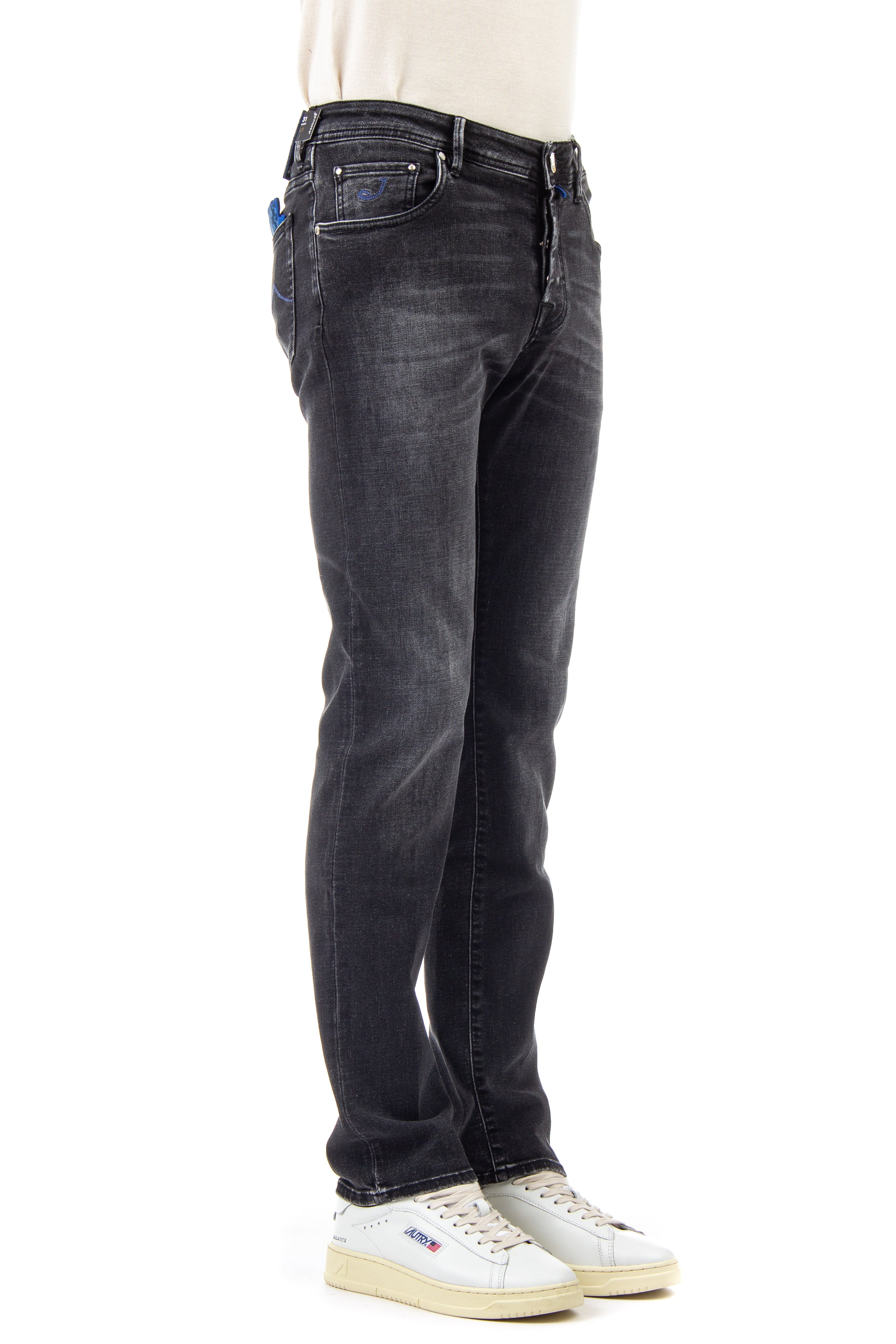 Jeans grigio luxury edition ray label nick slim fit