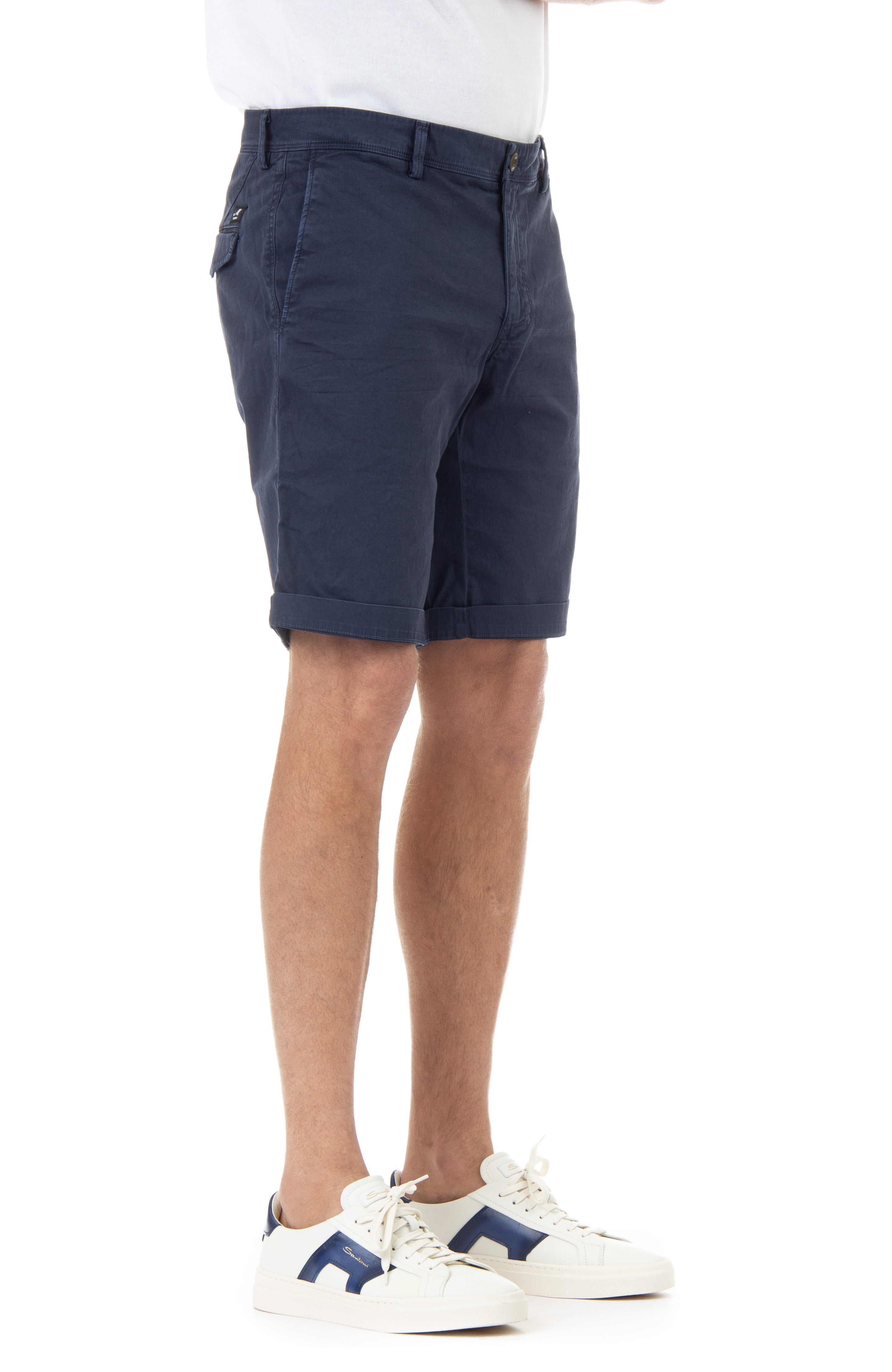 Eisenhower model cotton Bermuda shorts