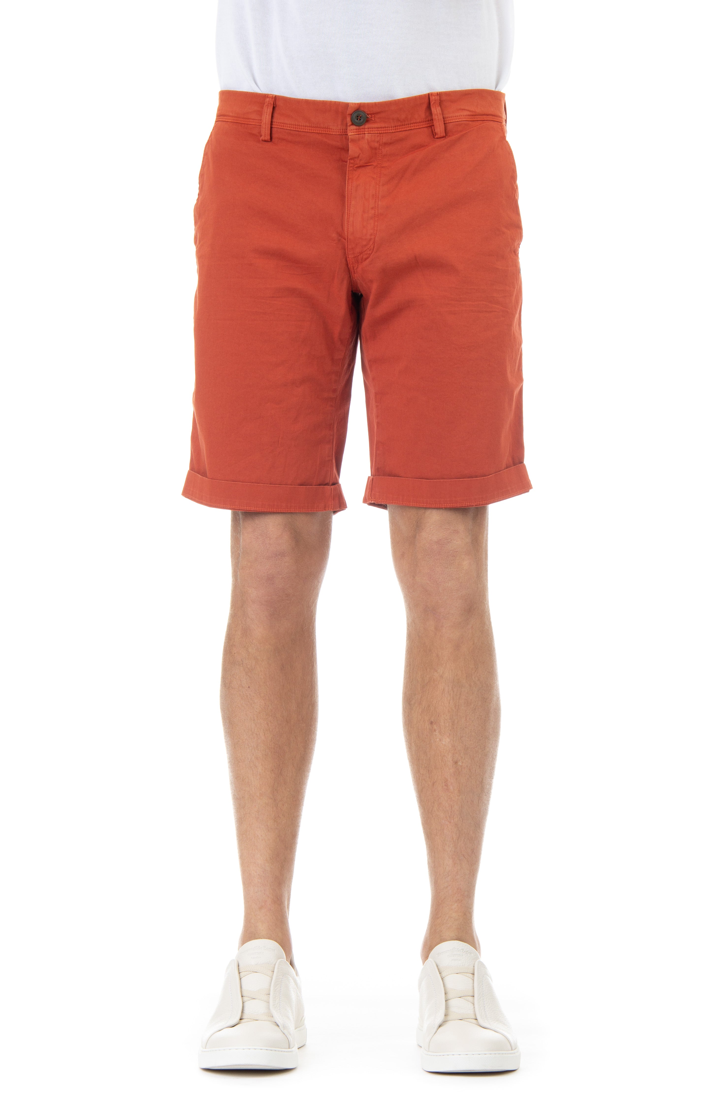 Eisenhower model cotton Bermuda shorts