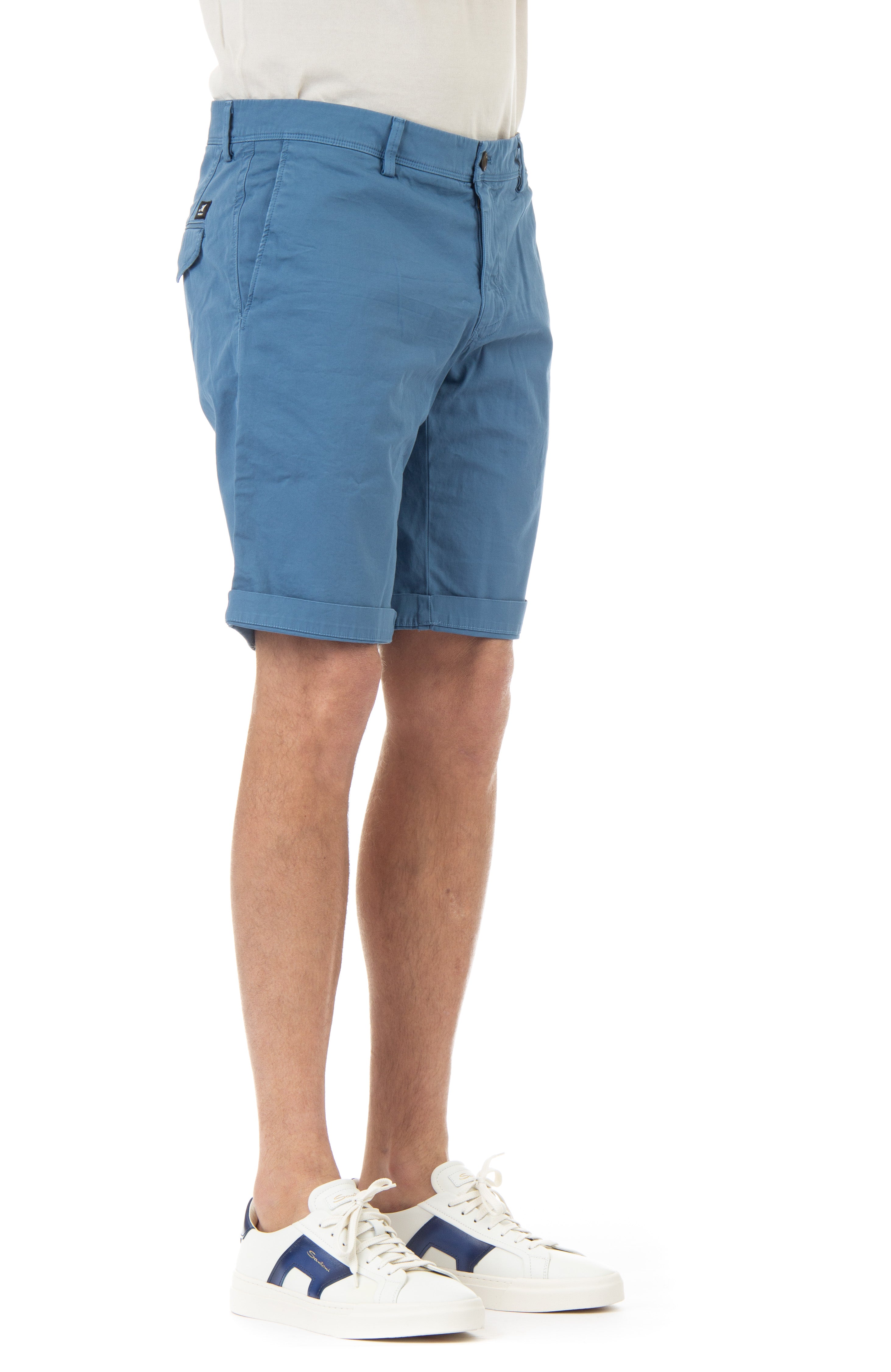 Eisenhower model cotton Bermuda shorts