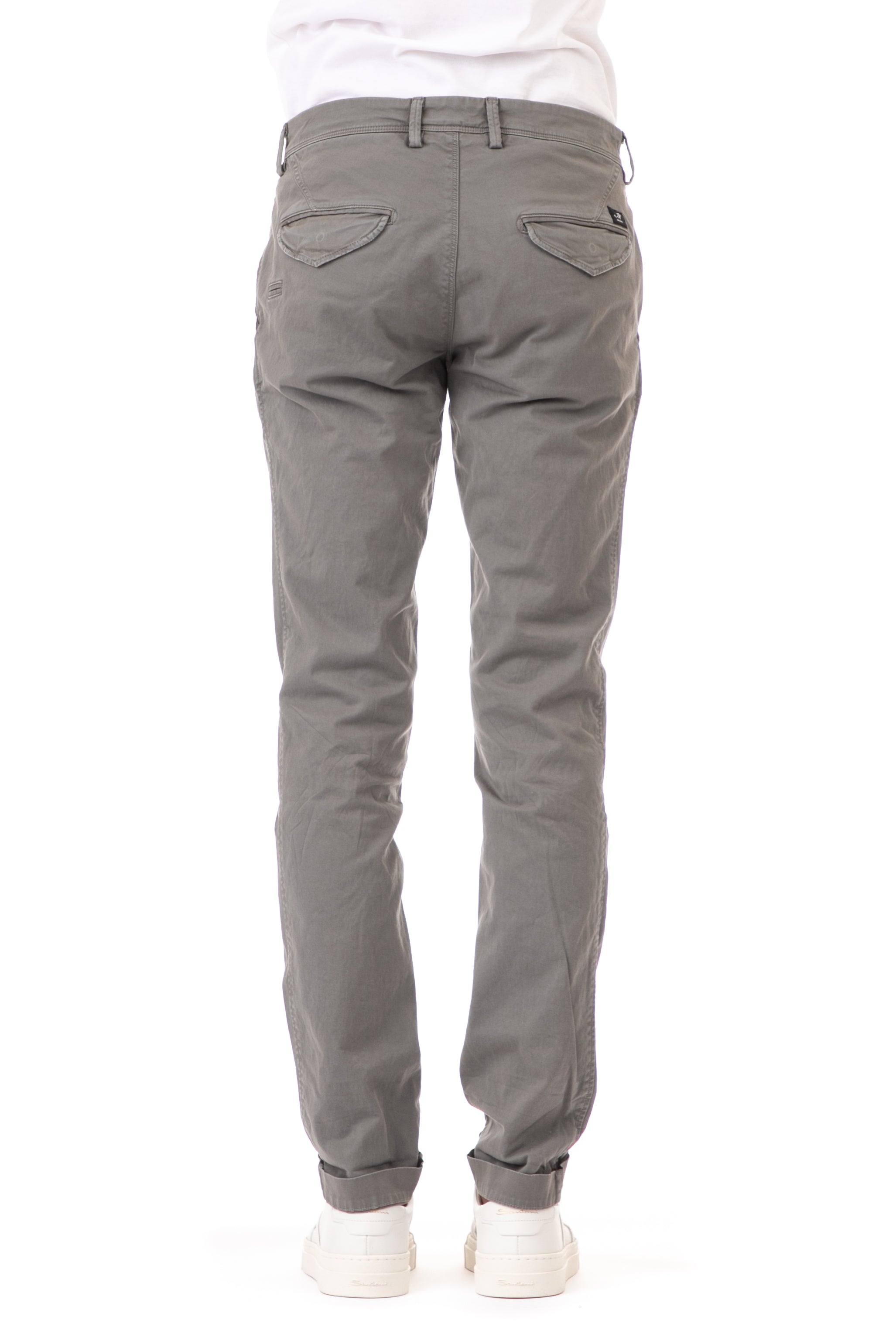 Pantalone in cotone-lyocell modello eisenhower