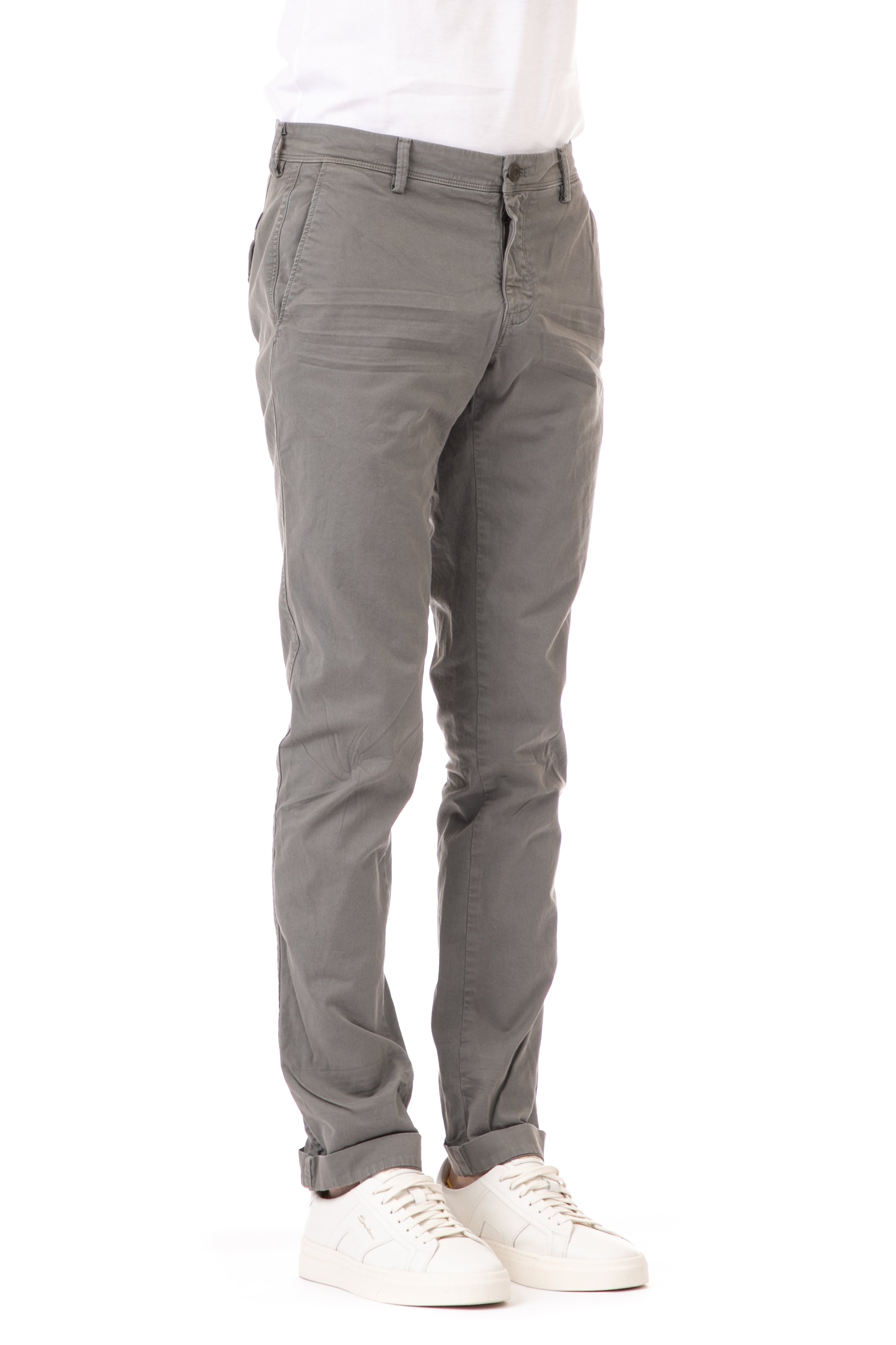 Pantalone in cotone-lyocell modello eisenhower