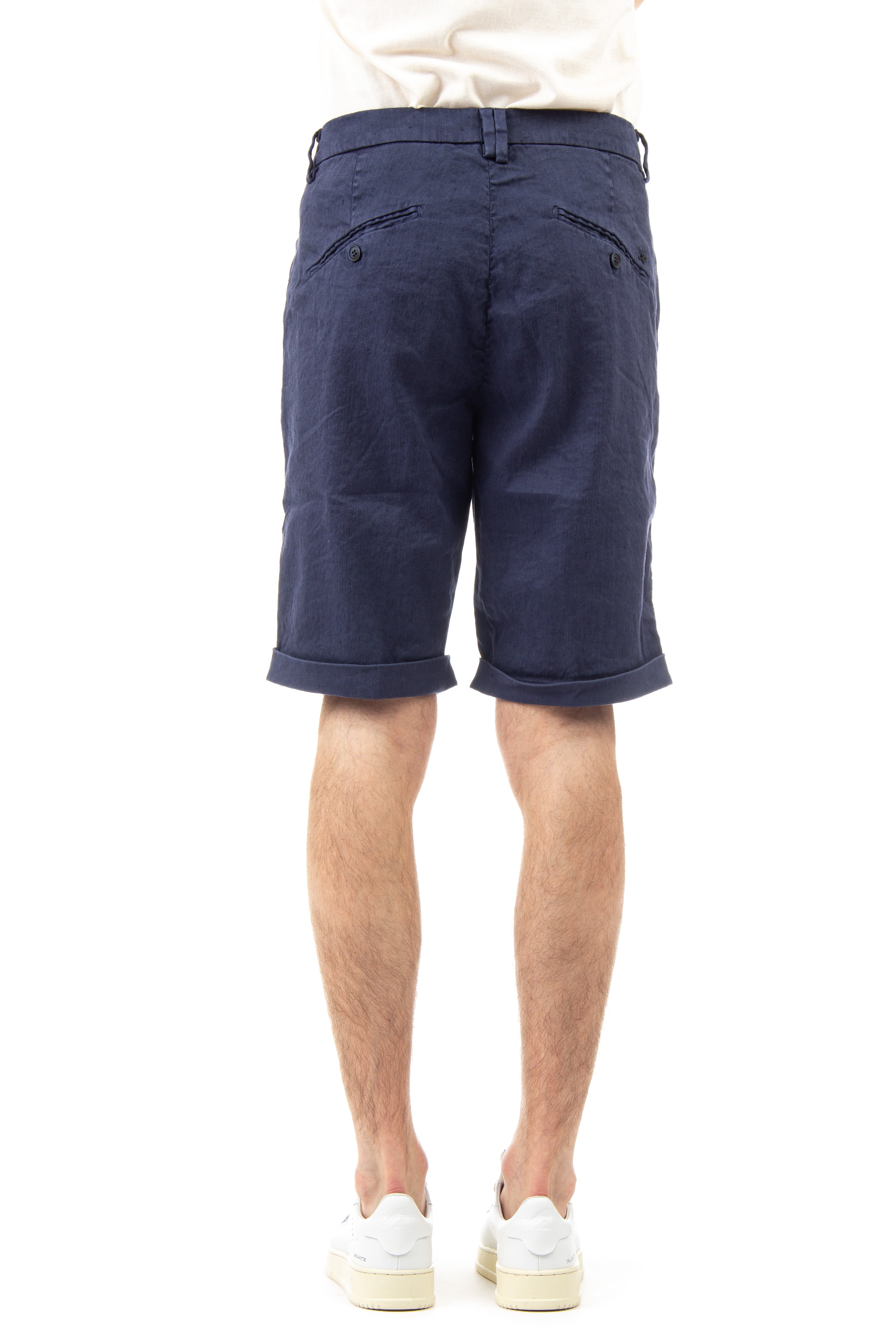 Bermudashorts aus Leinen und Baumwolle, Modell Amalfi