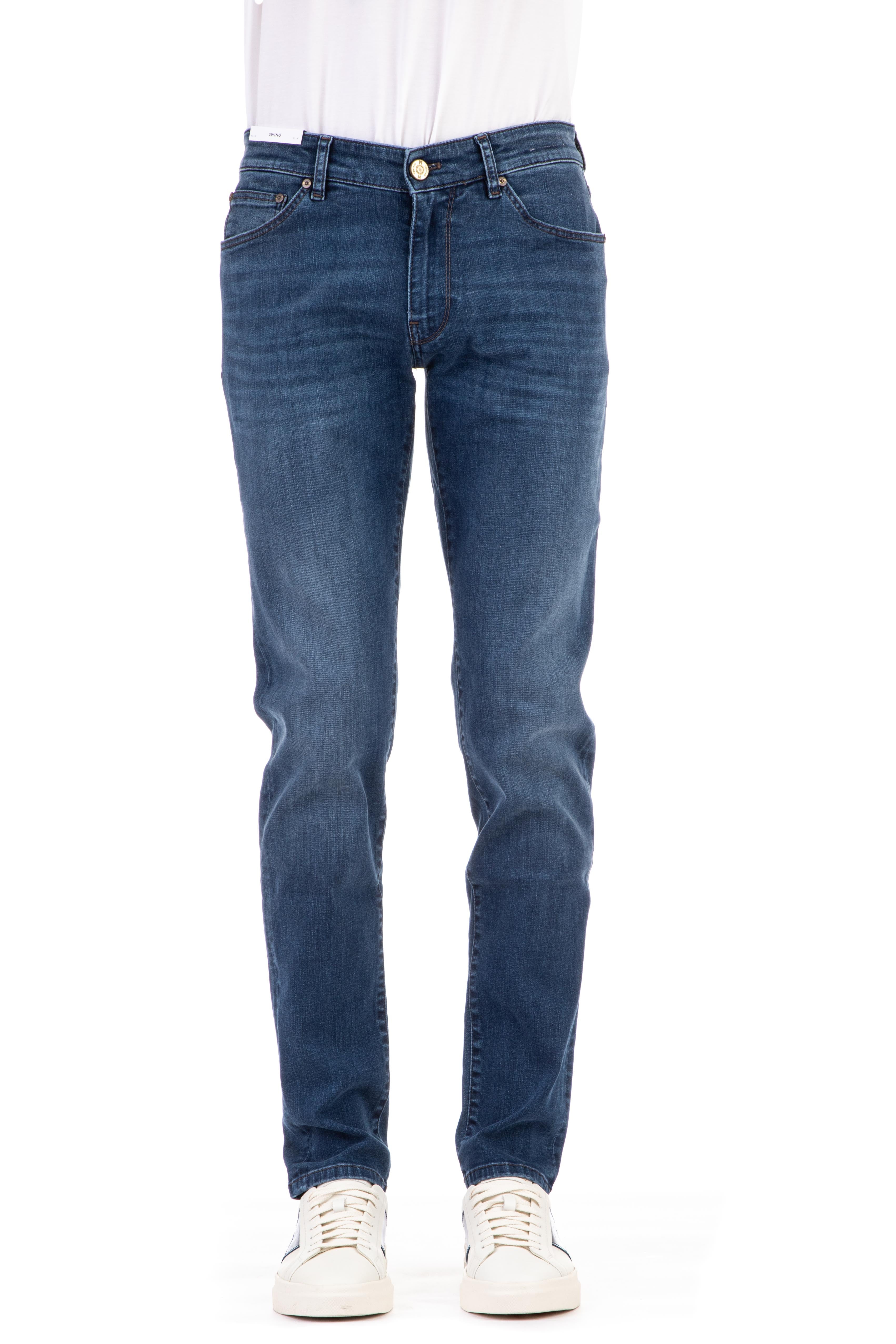 Swing fit stretch denim jeans