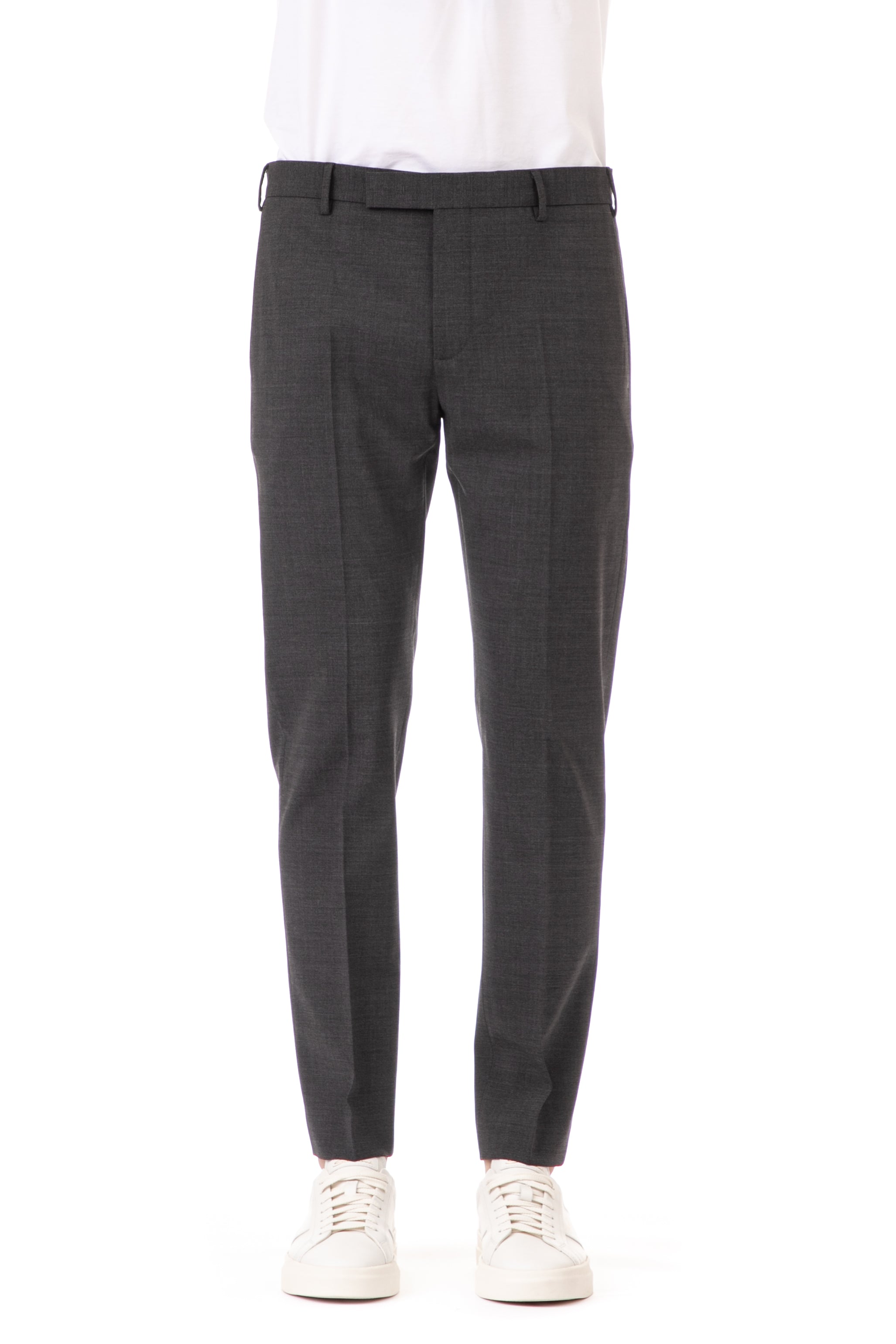 Ten b-stretch fit wool trousers