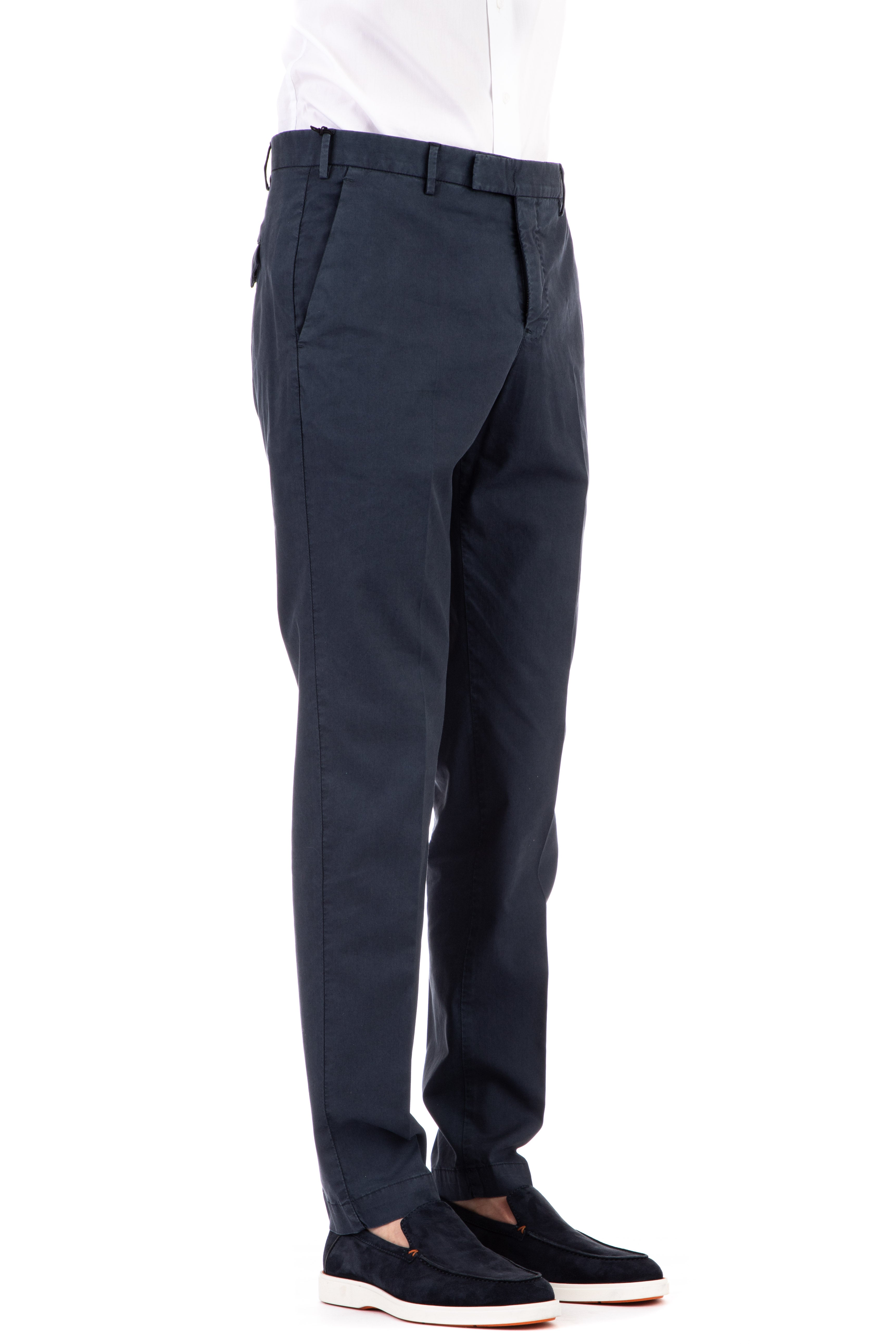 Pantalone in twill di cotone master fit