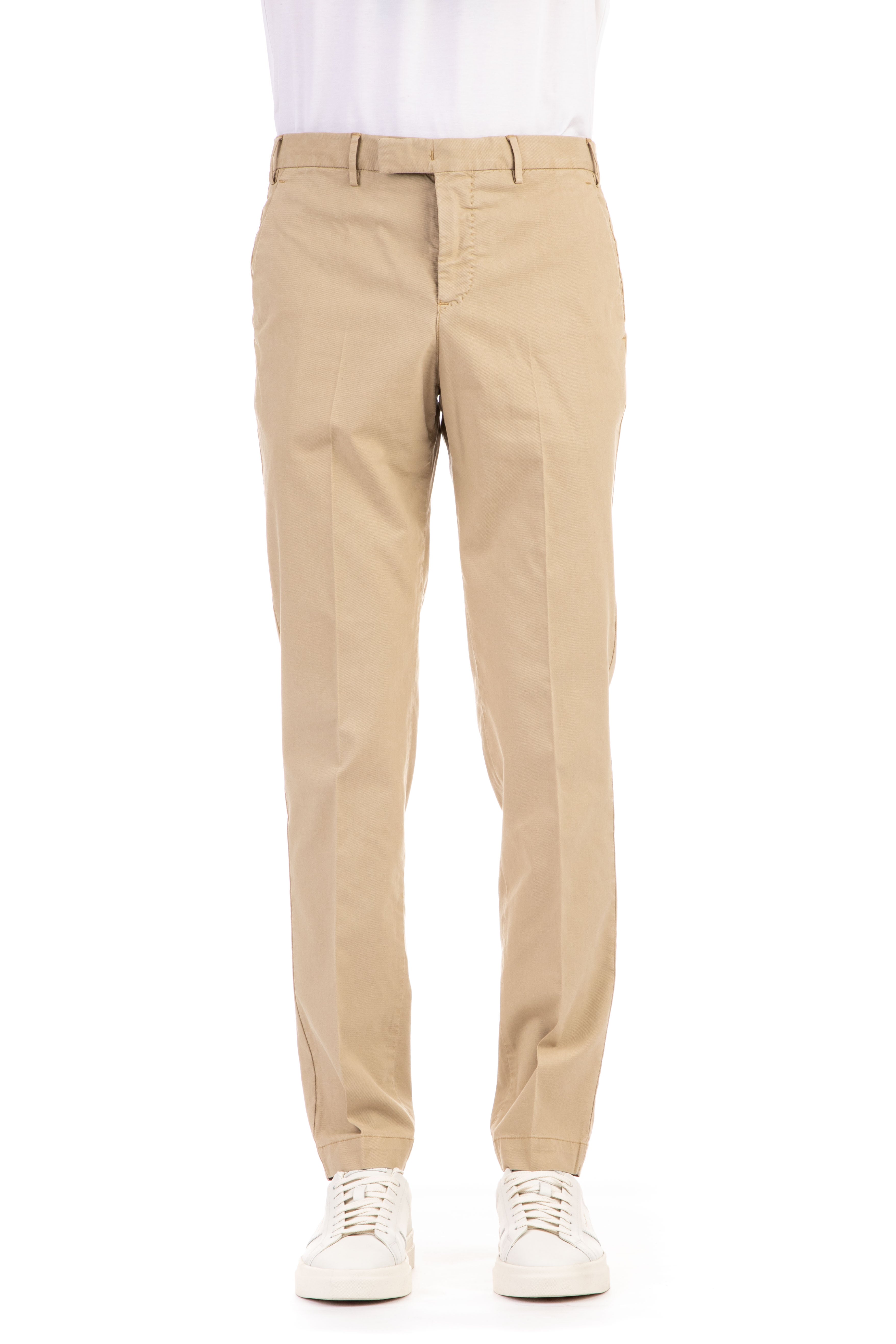 Pantalone in twill di cotone master fit