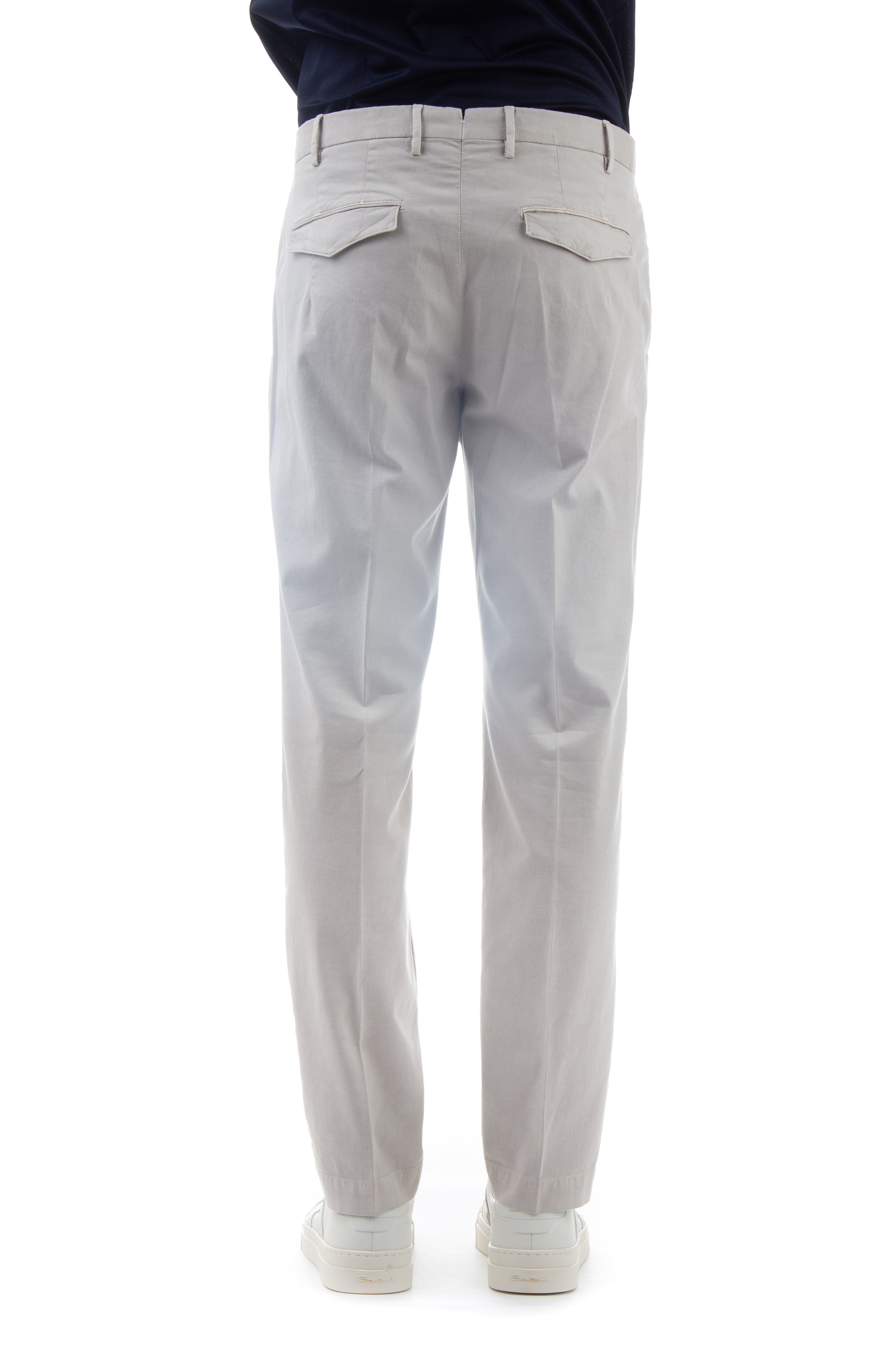 Master fit faded stretch cotton trousers