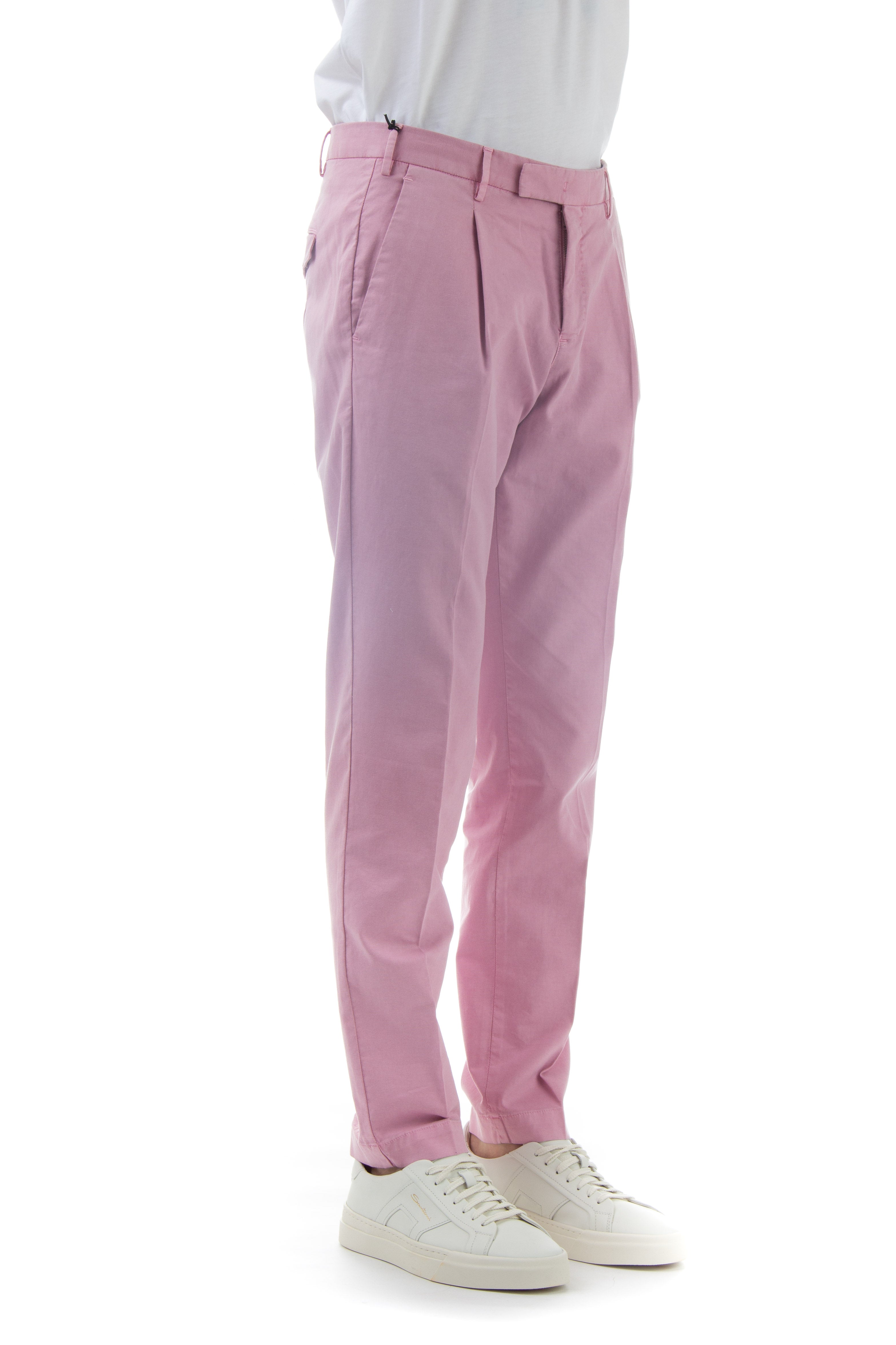 Master fit faded stretch cotton trousers