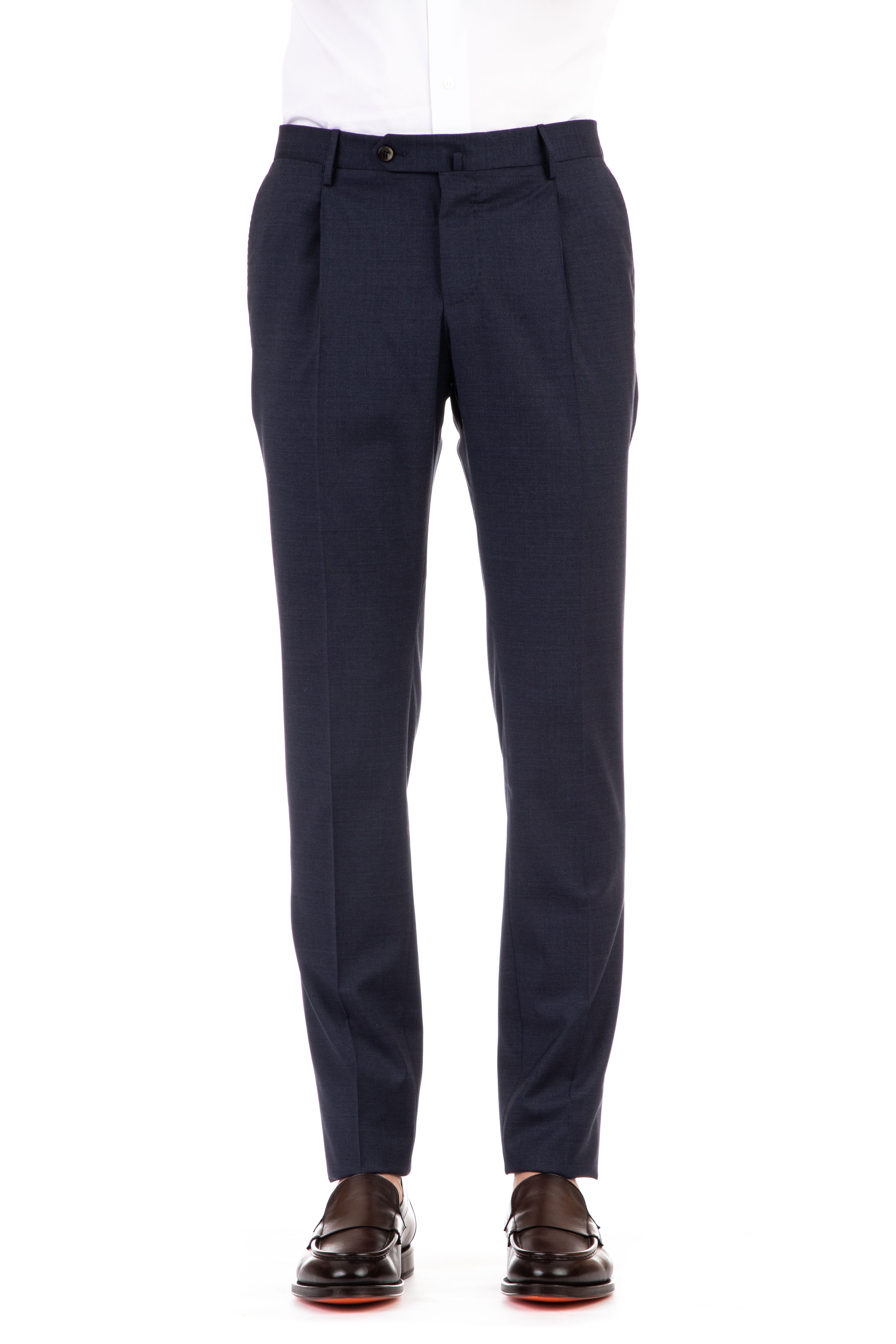 1 pence superslim stretch wool trousers