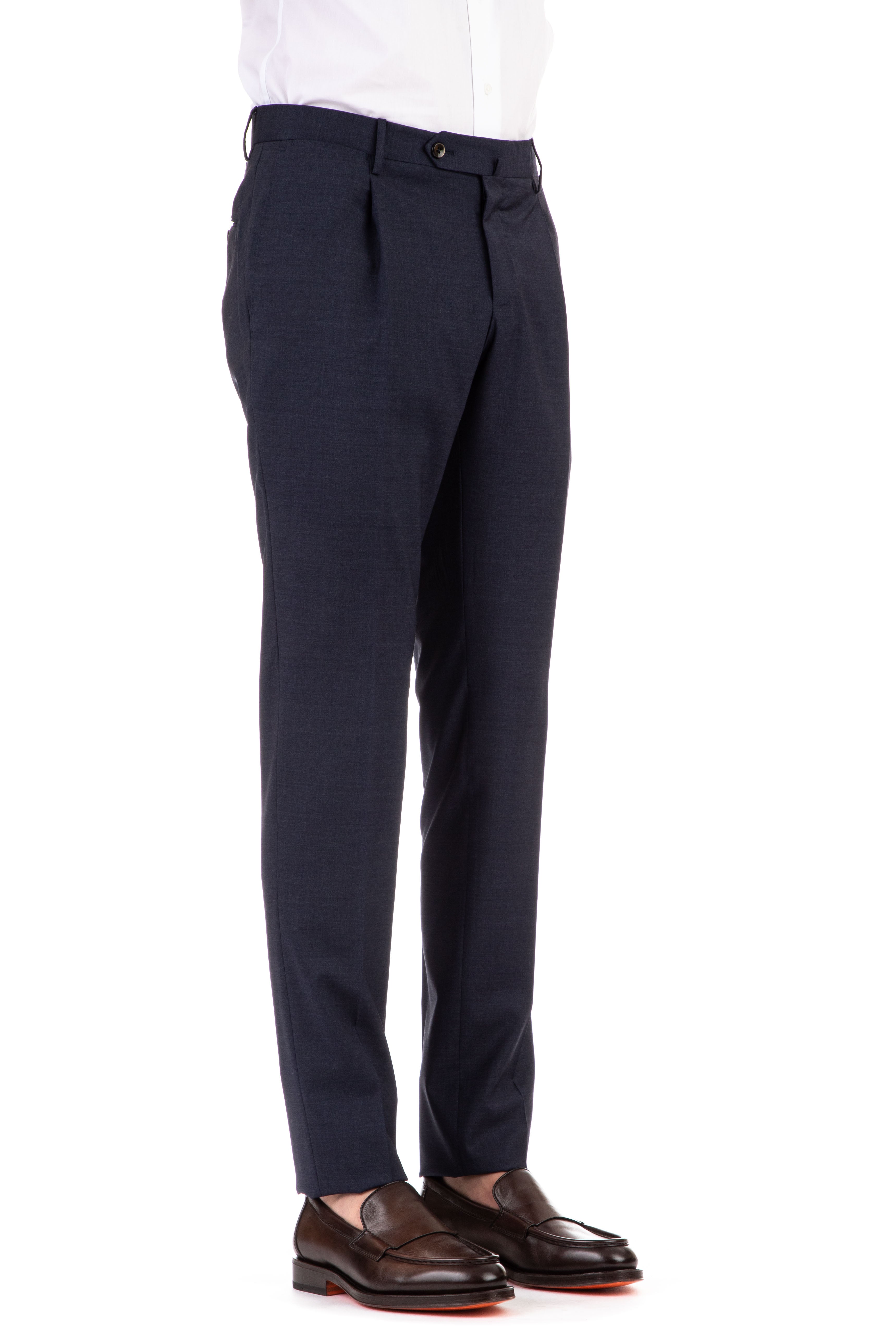 Pantalone in lana stretchsuperslim 1 pence