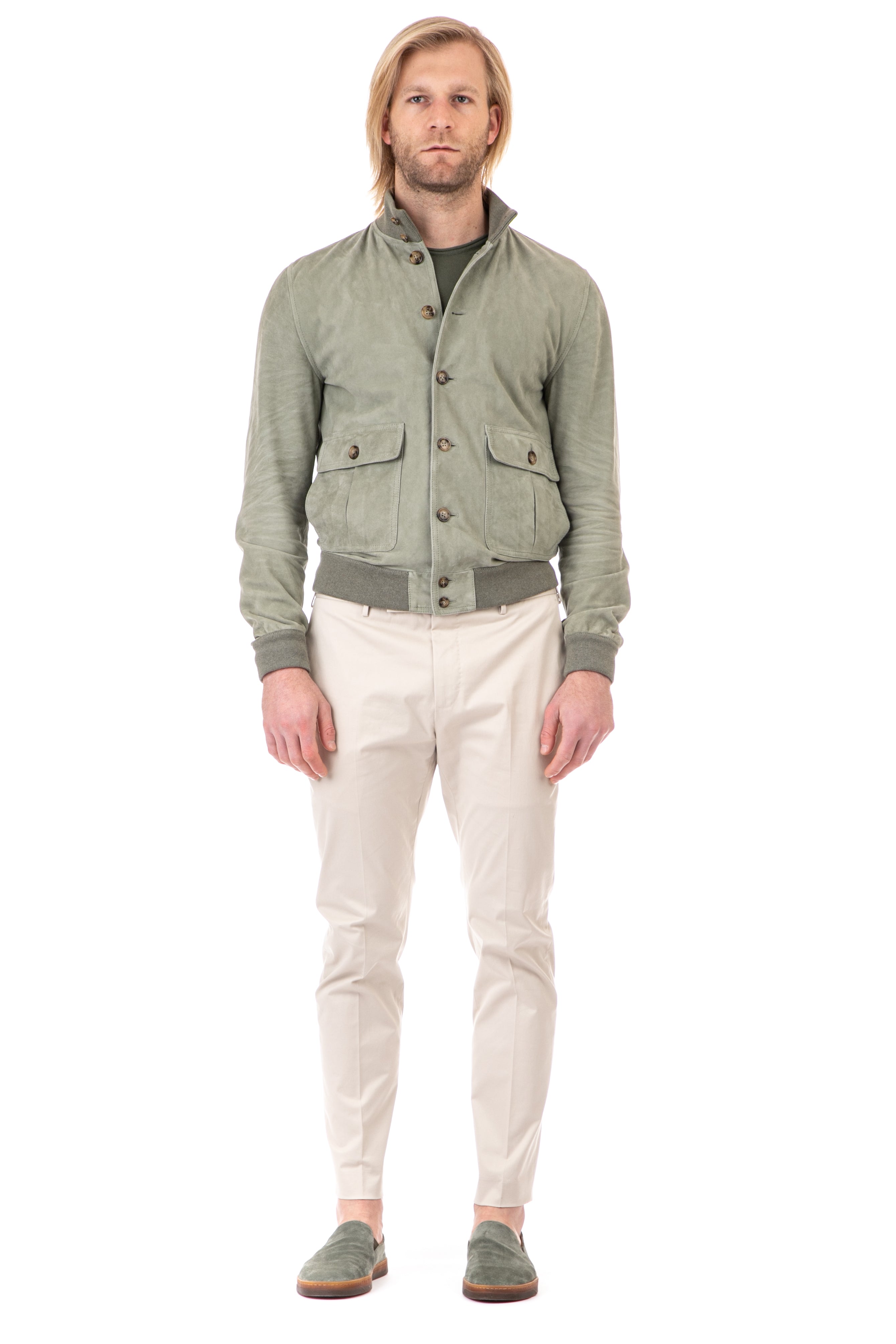Unlined supersoft suede jacket