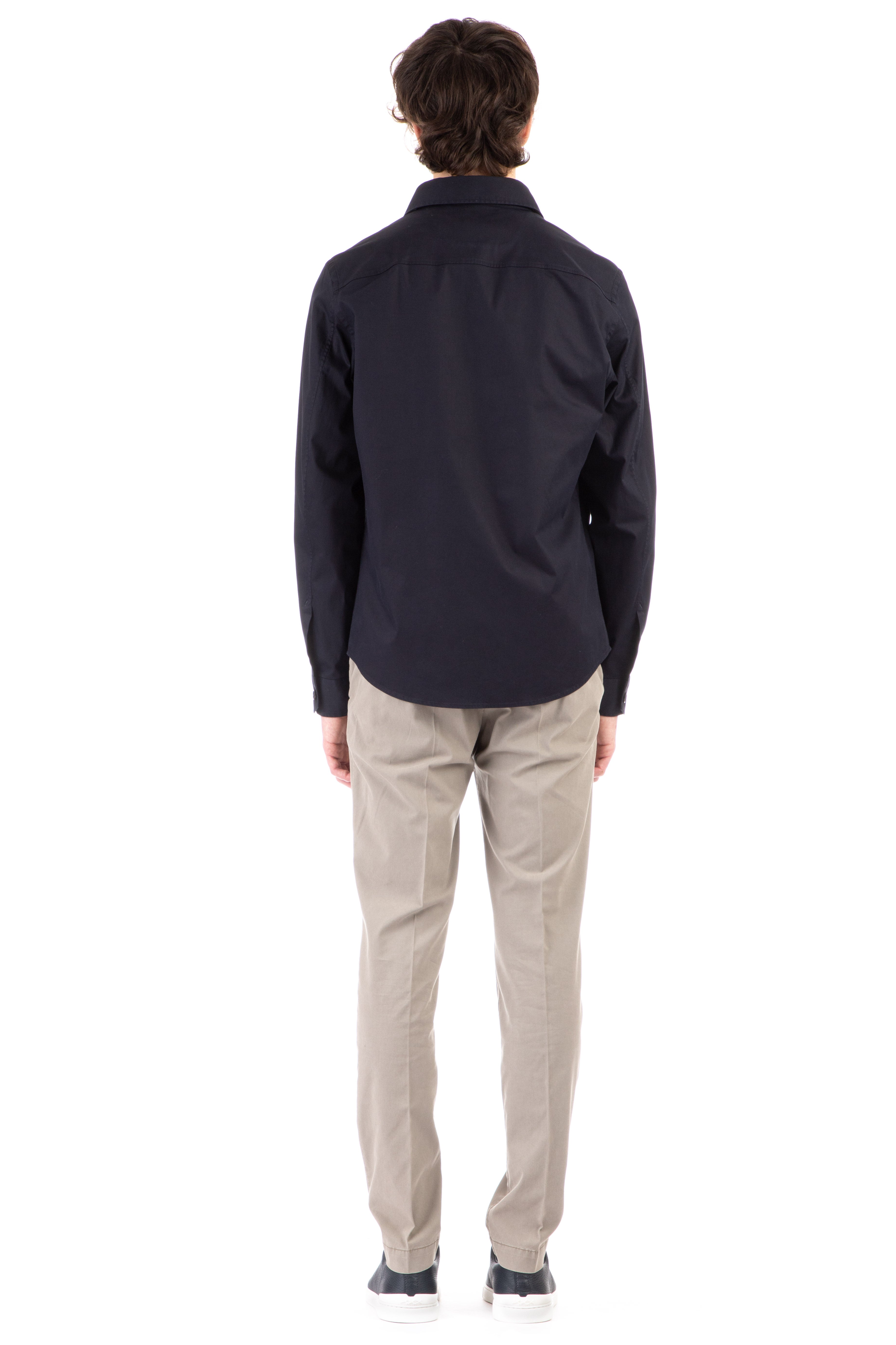 Overshirt in cotone comfort