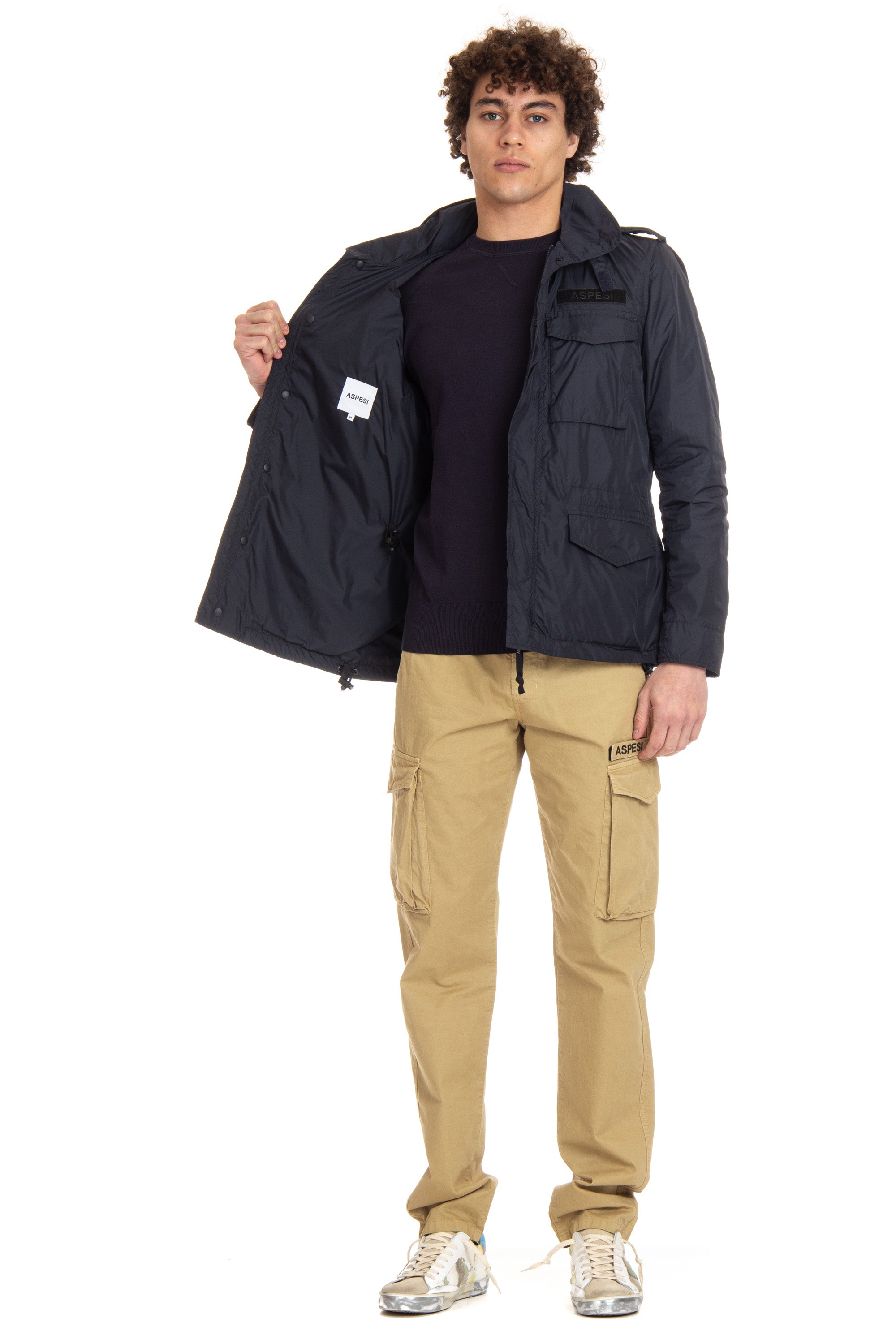 Superlight nylon field jacket