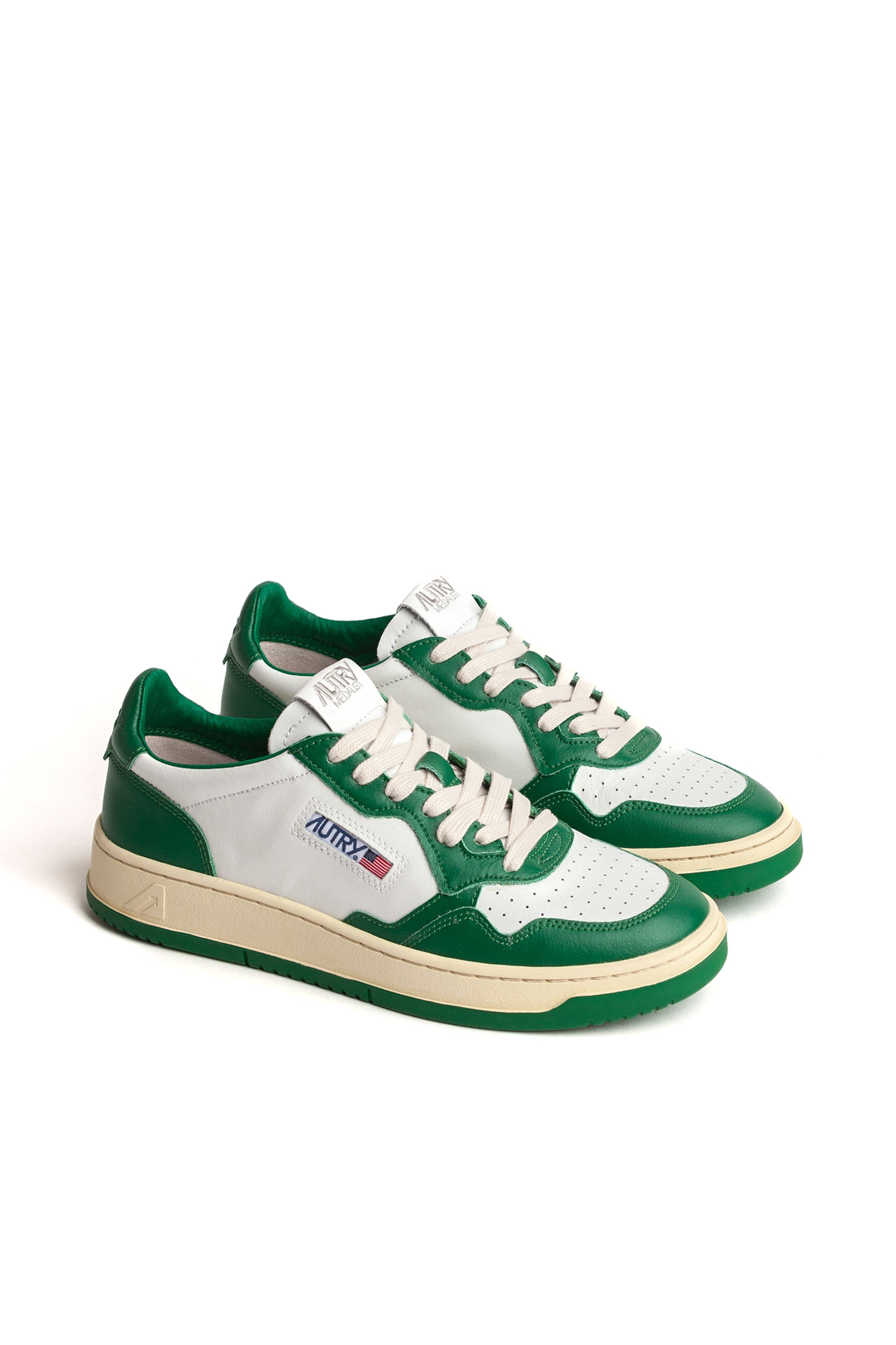 Autry AULM WB03WHT/GREEN