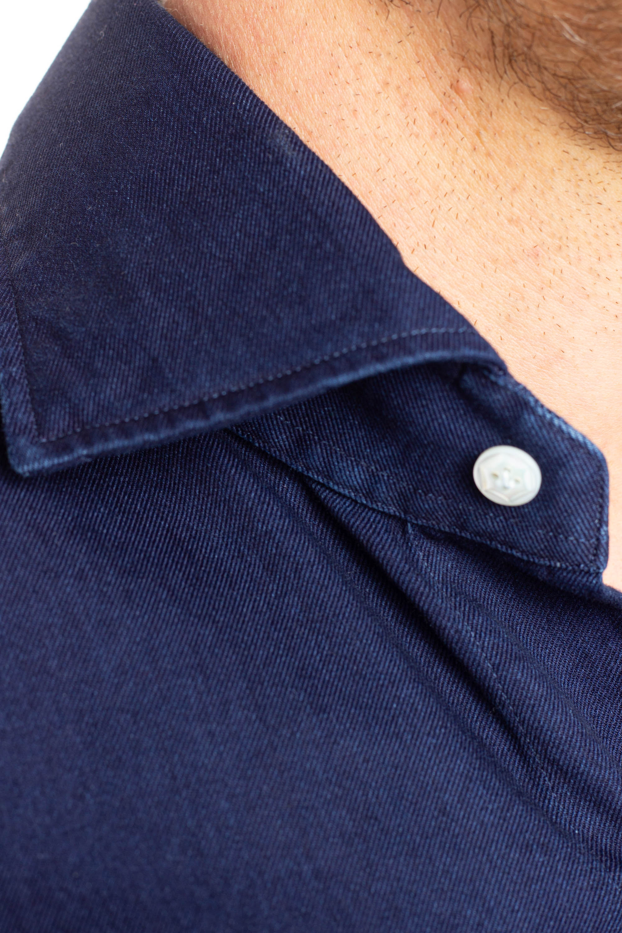 Camicia in denim scuro linea Dandylife