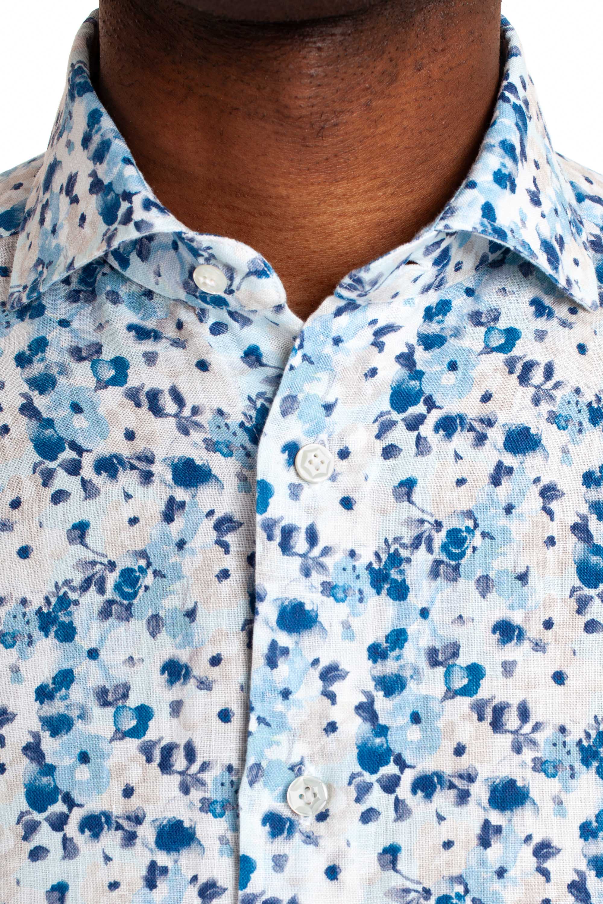 Floral linen shirt Dandylife line