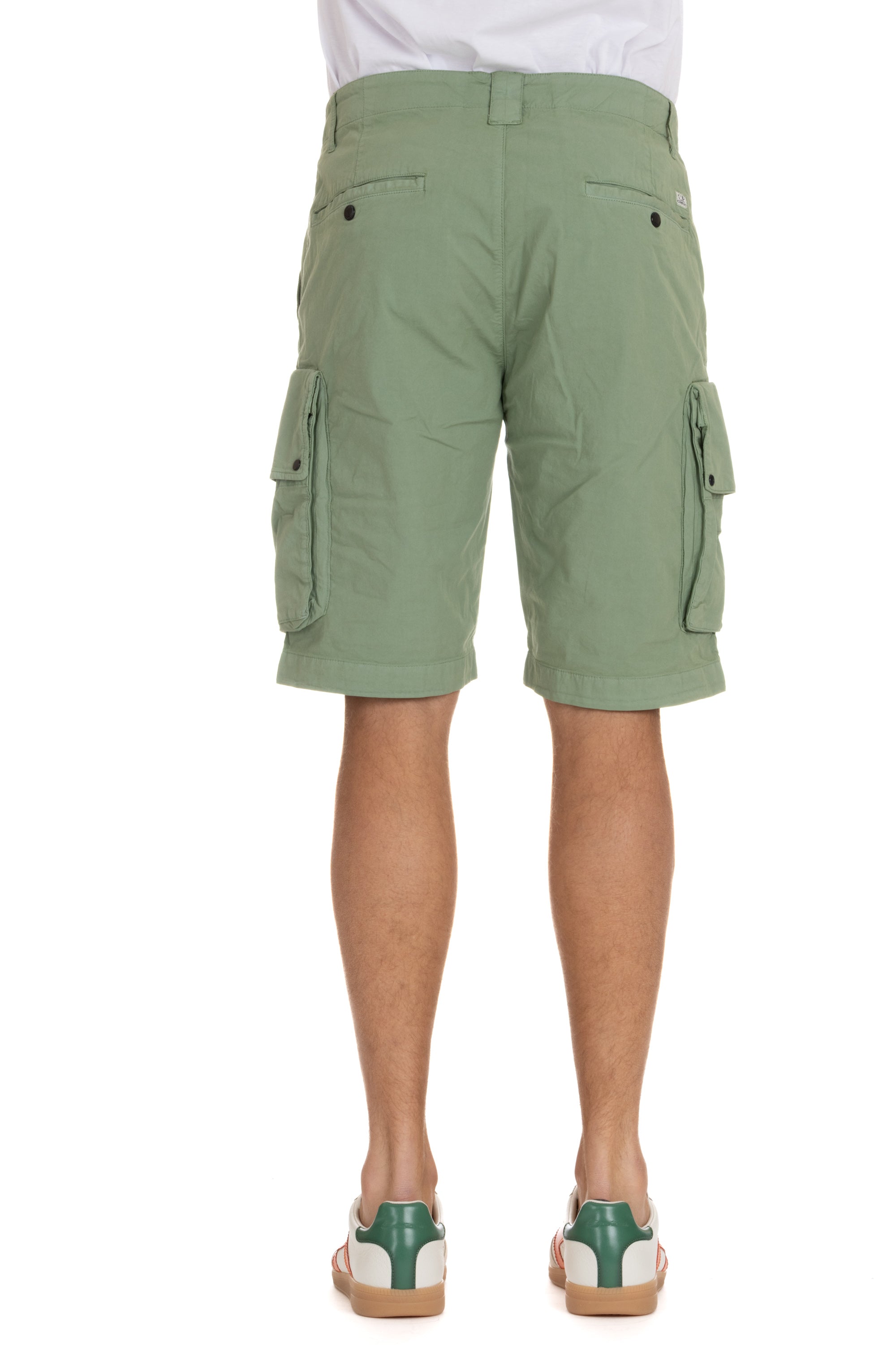 Bermuda en coton twill cargo