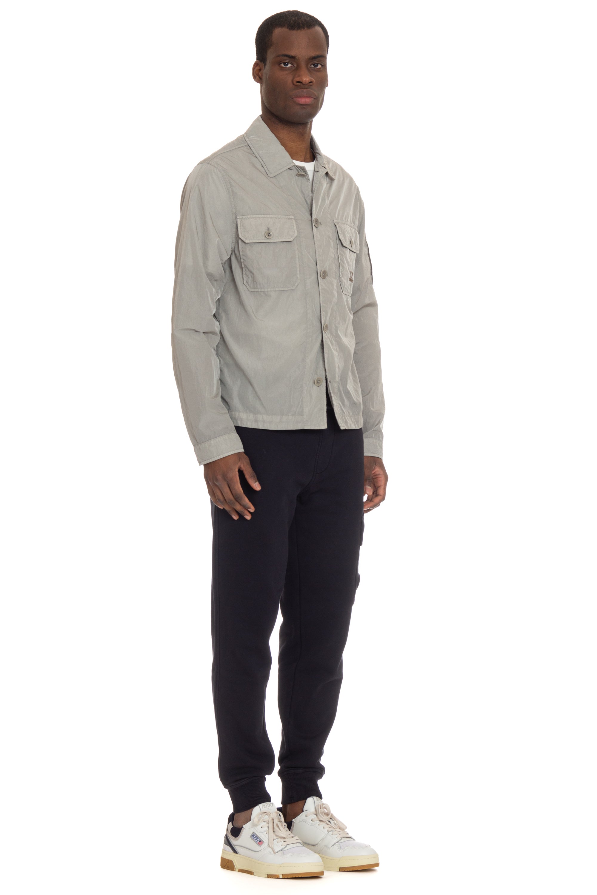 Overshirt in nylon Chrome-R