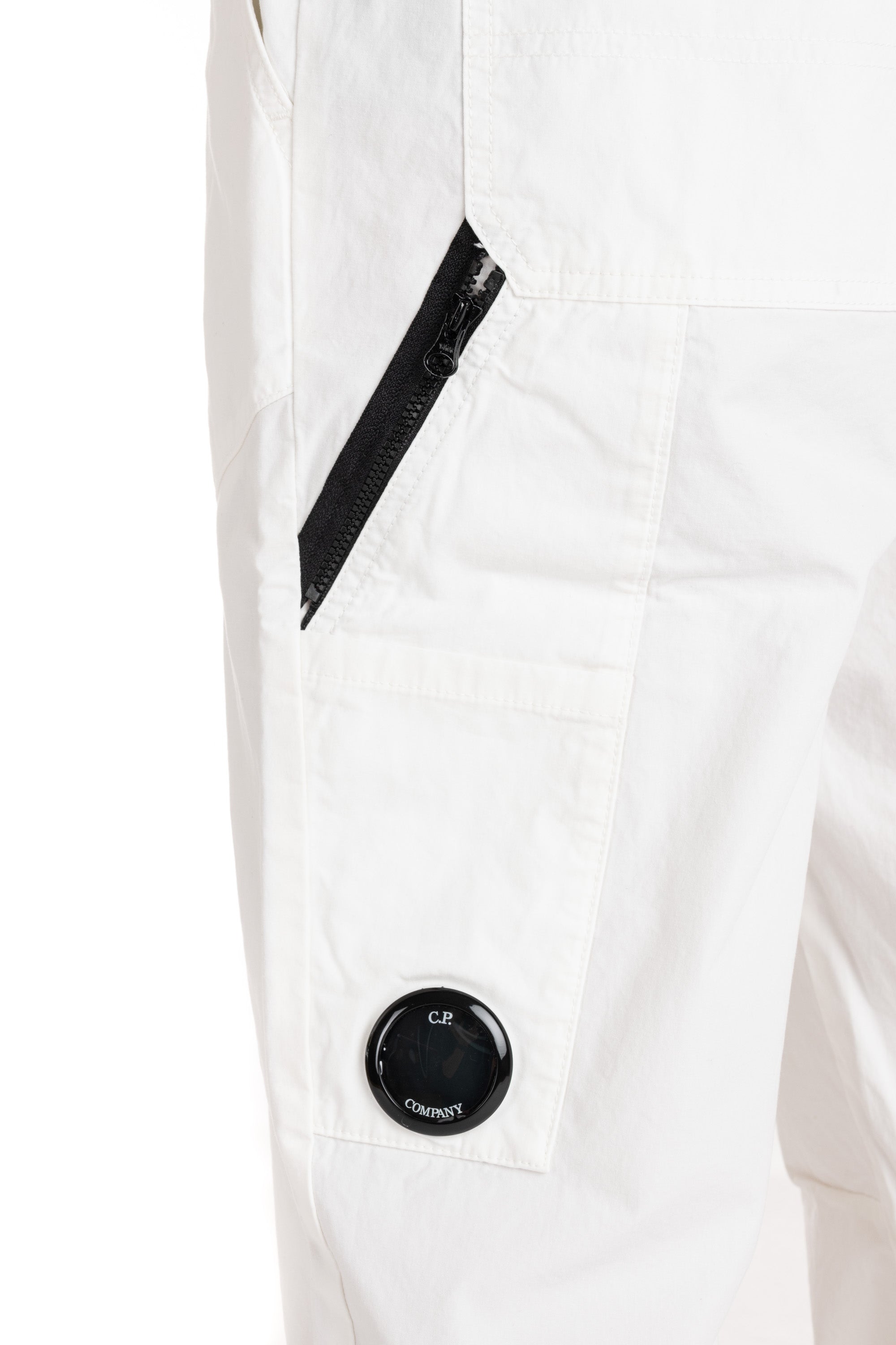 Cotton trousers with drawstring