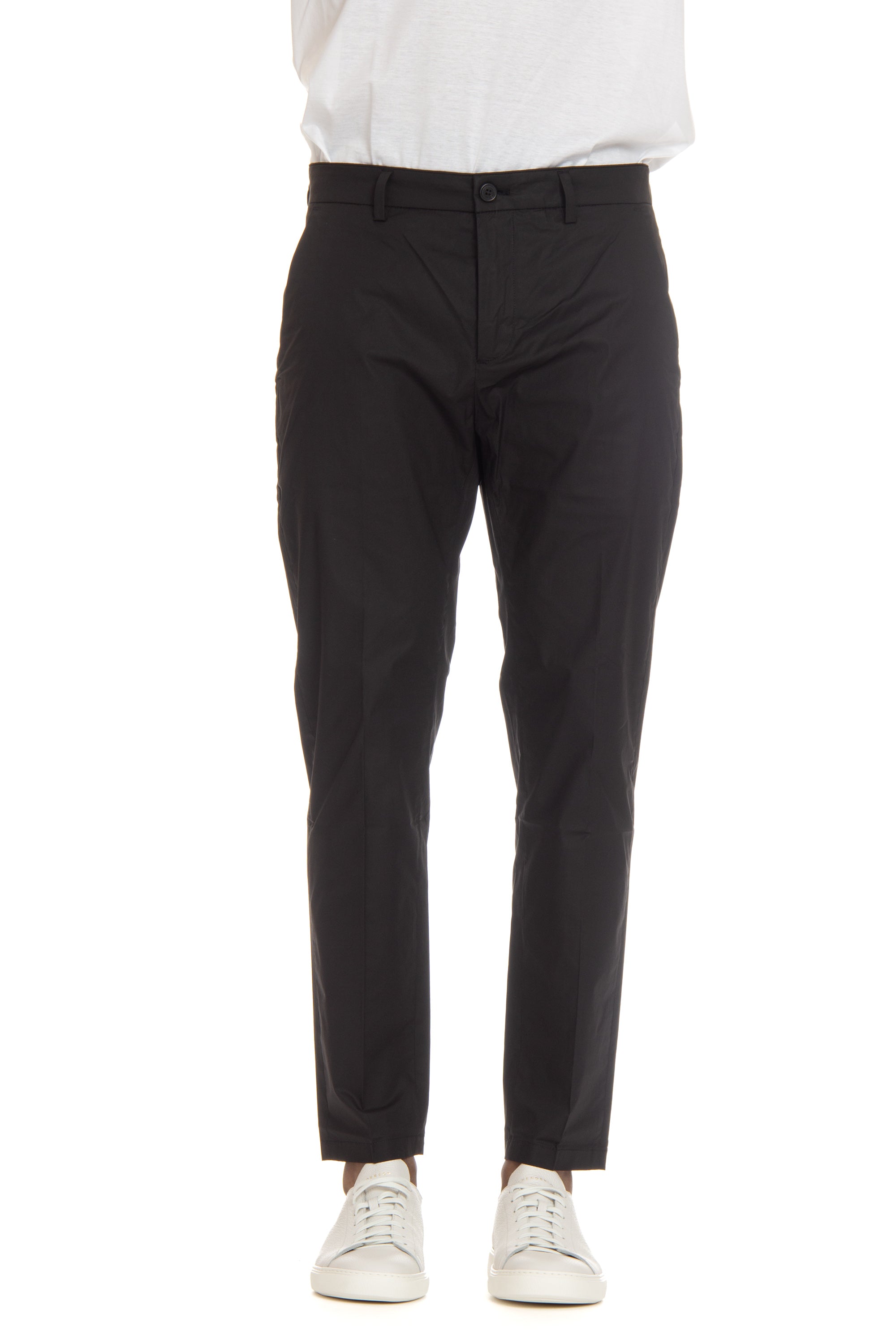 Pantalone chino superlight in popeline di cotone