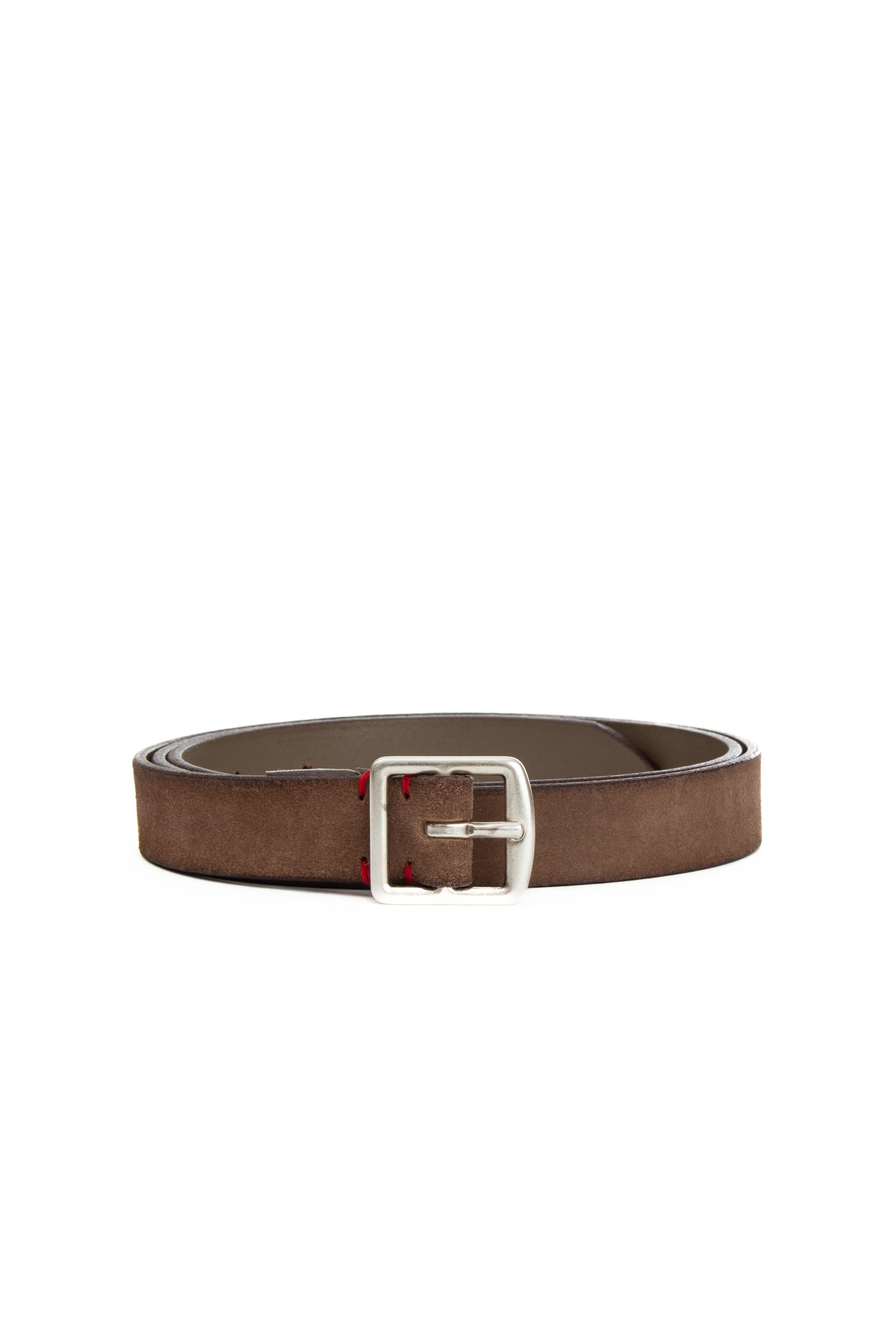 Low suede belt