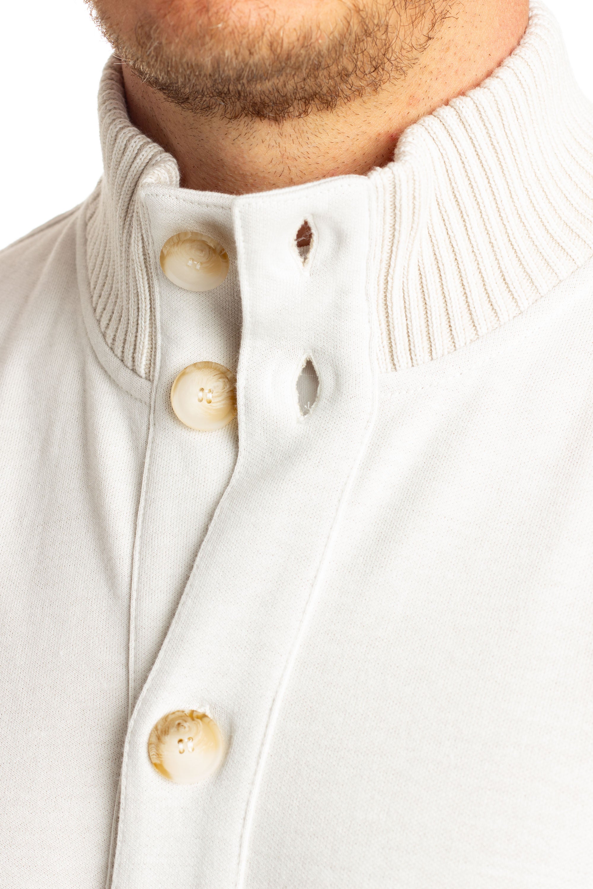 Jacket-knitwear with buttons