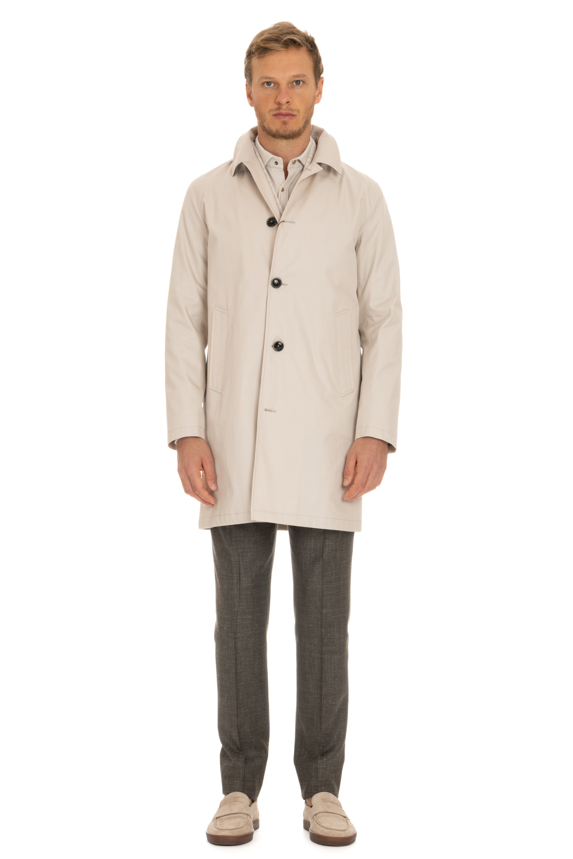 Rain Collection cotton overcoat