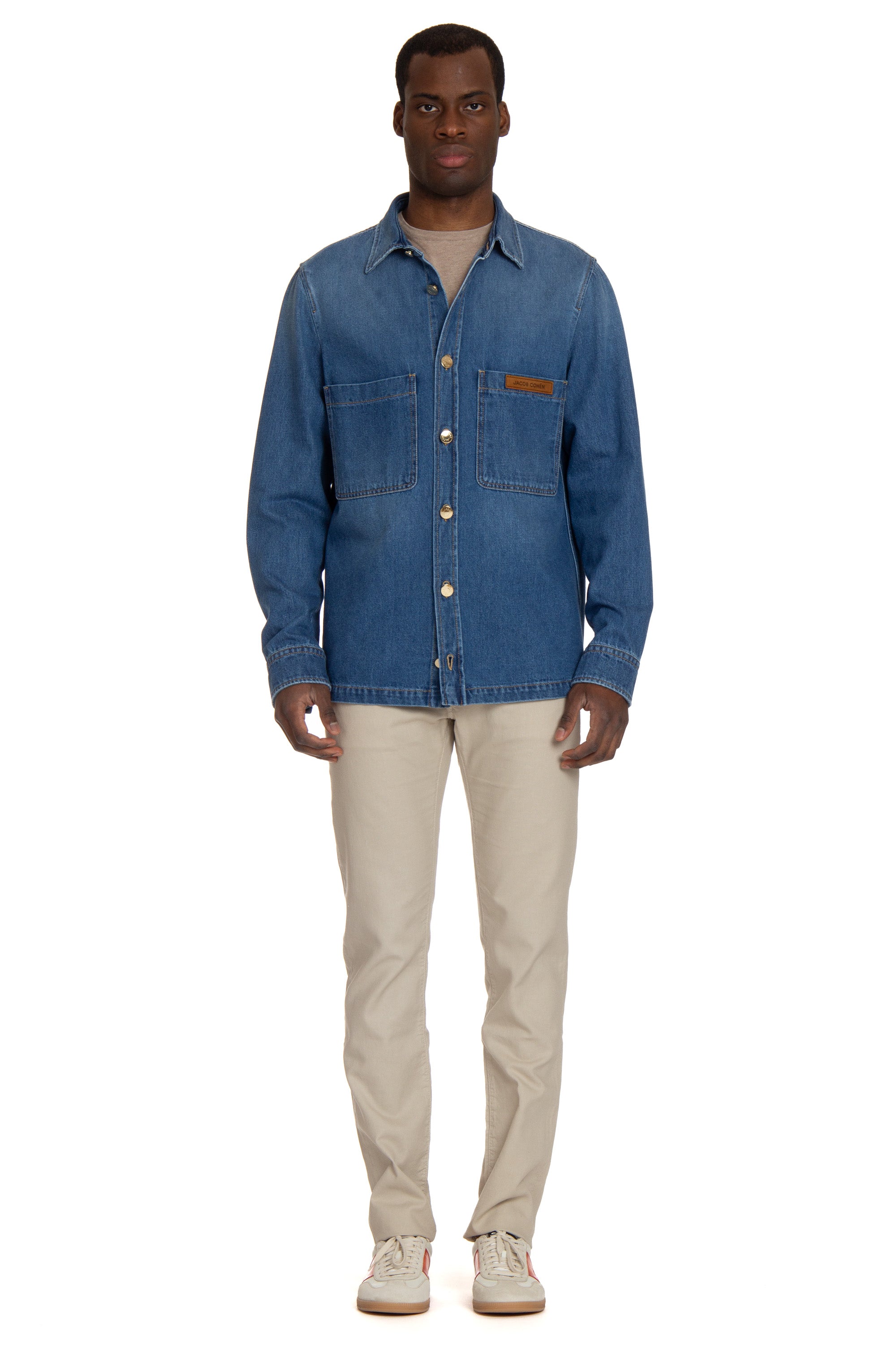 Overshirt in denim