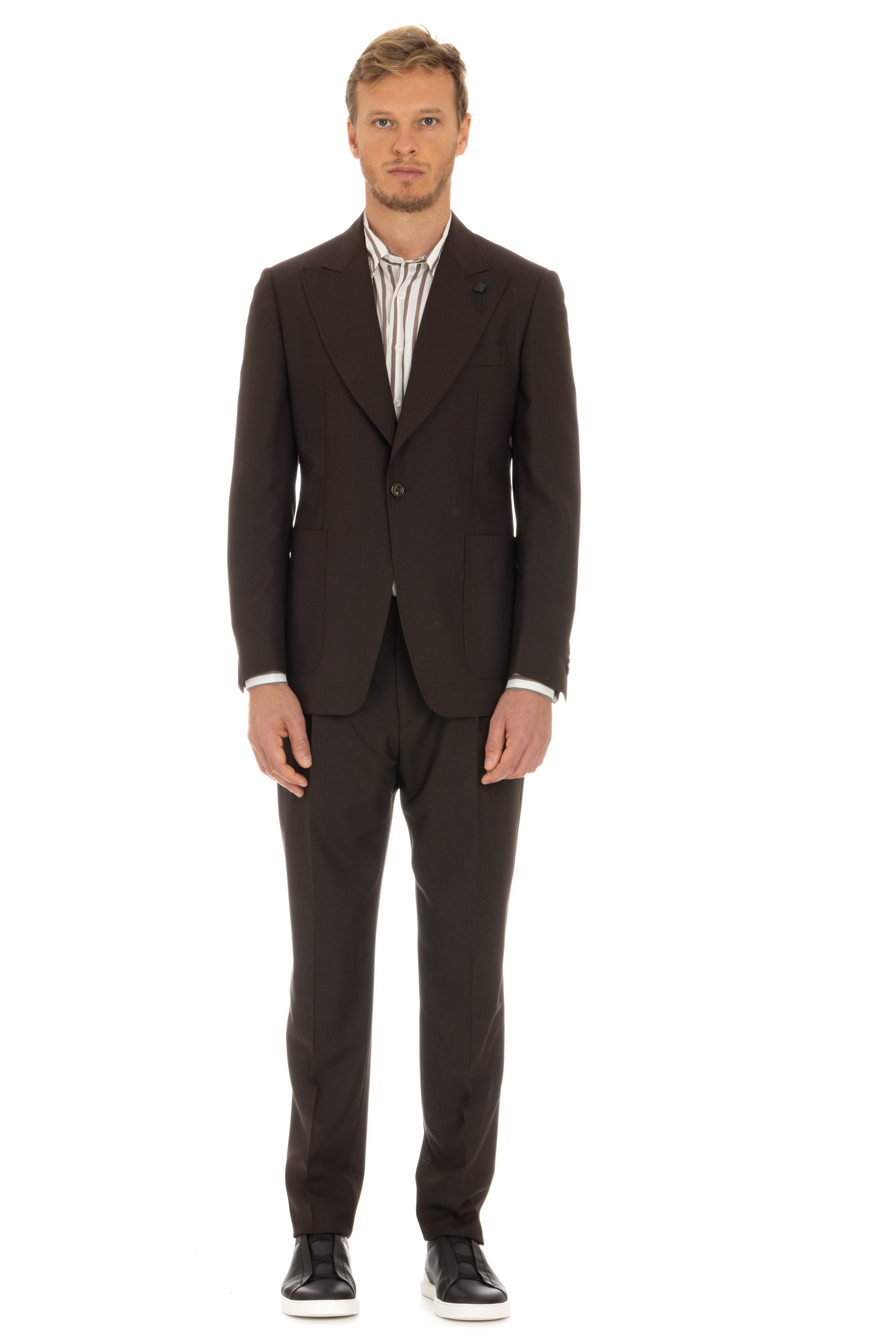 Lardini Giacca in lana revers lancia EQ6901E EQSK62408 450 