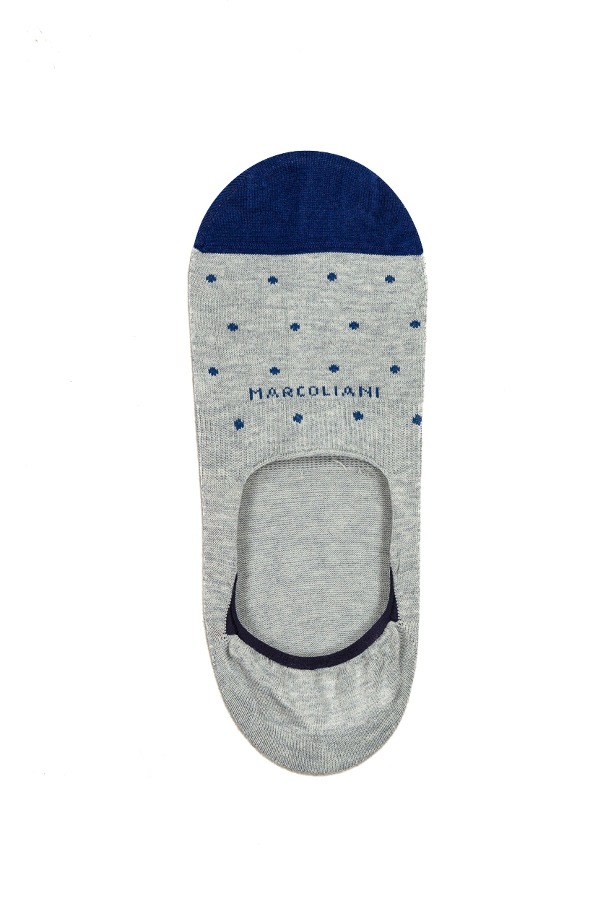 Polka dot patterned ghost socks