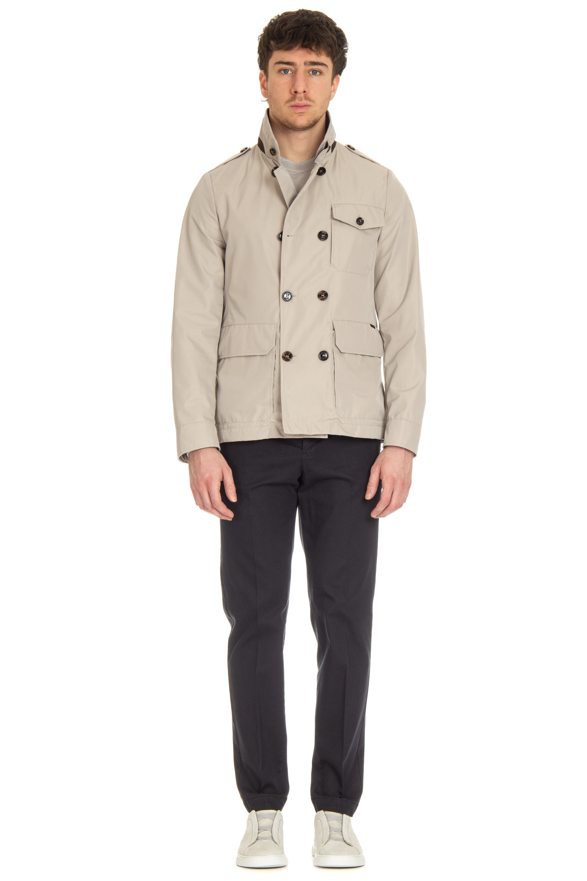 Giubbino field jacket in cotone-nylon mod. Gabetti-WCO