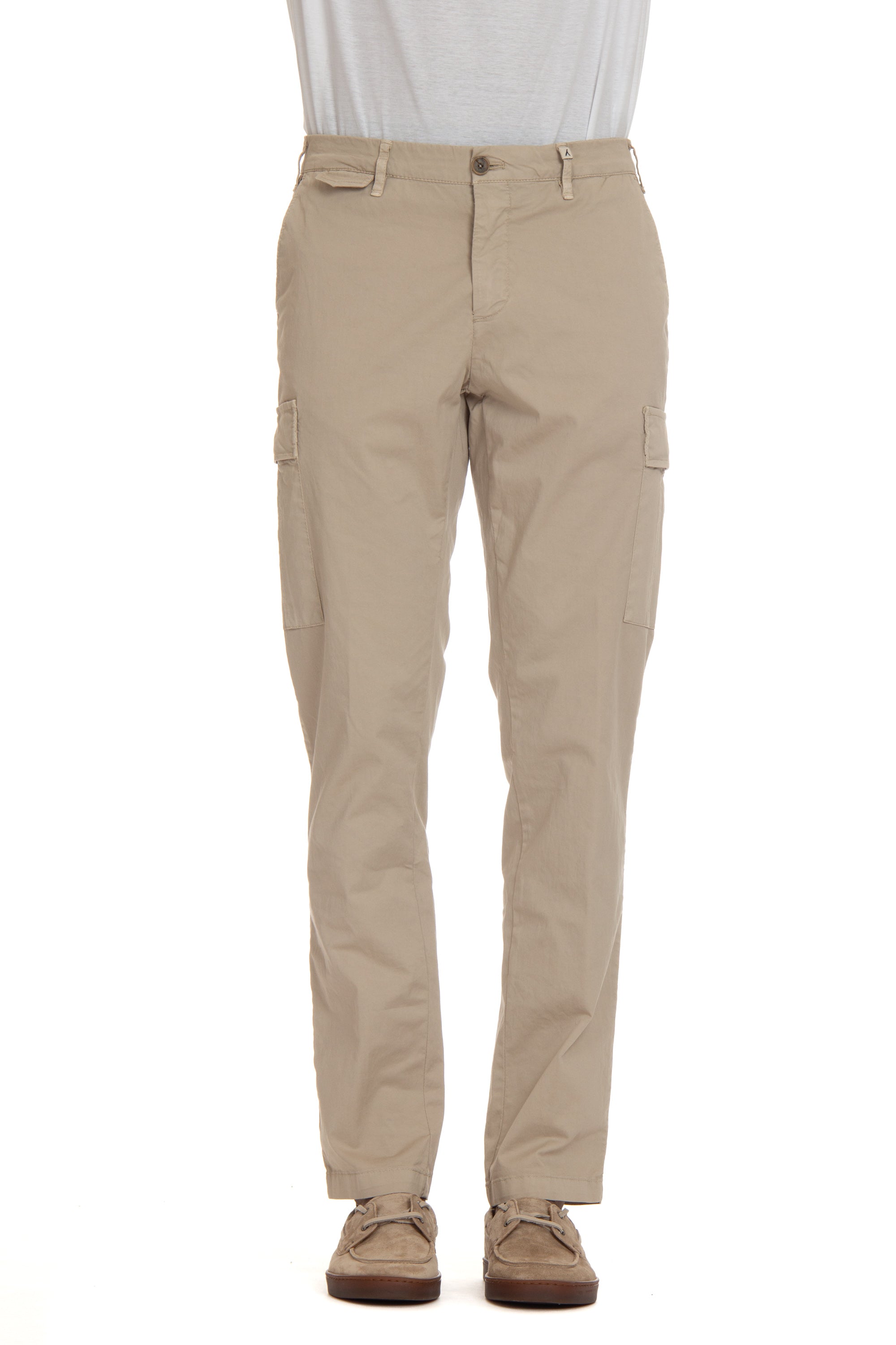 Pantalon cargo en coton délavé mod. Giove