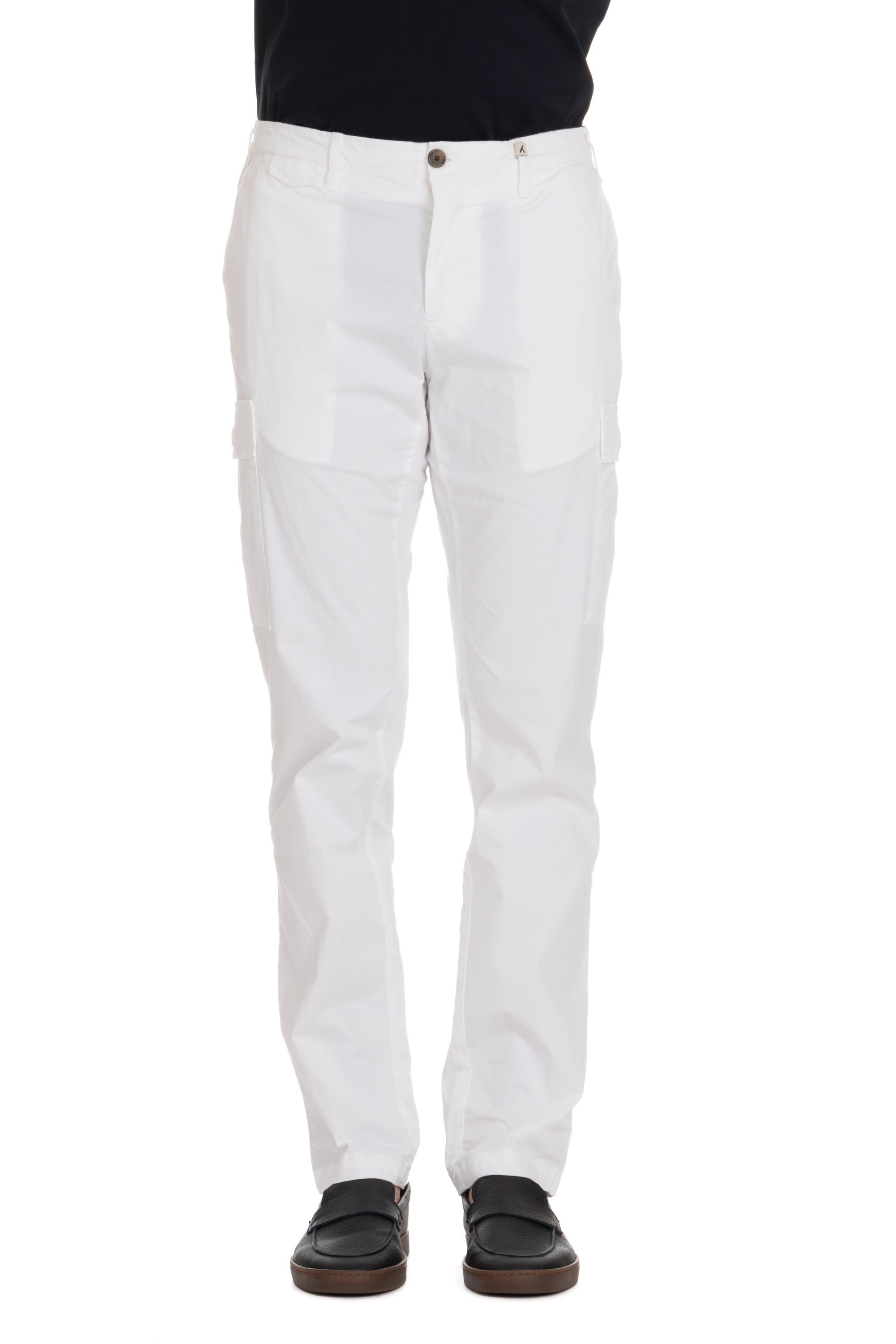 Pantalon cargo en coton délavé mod. Giove