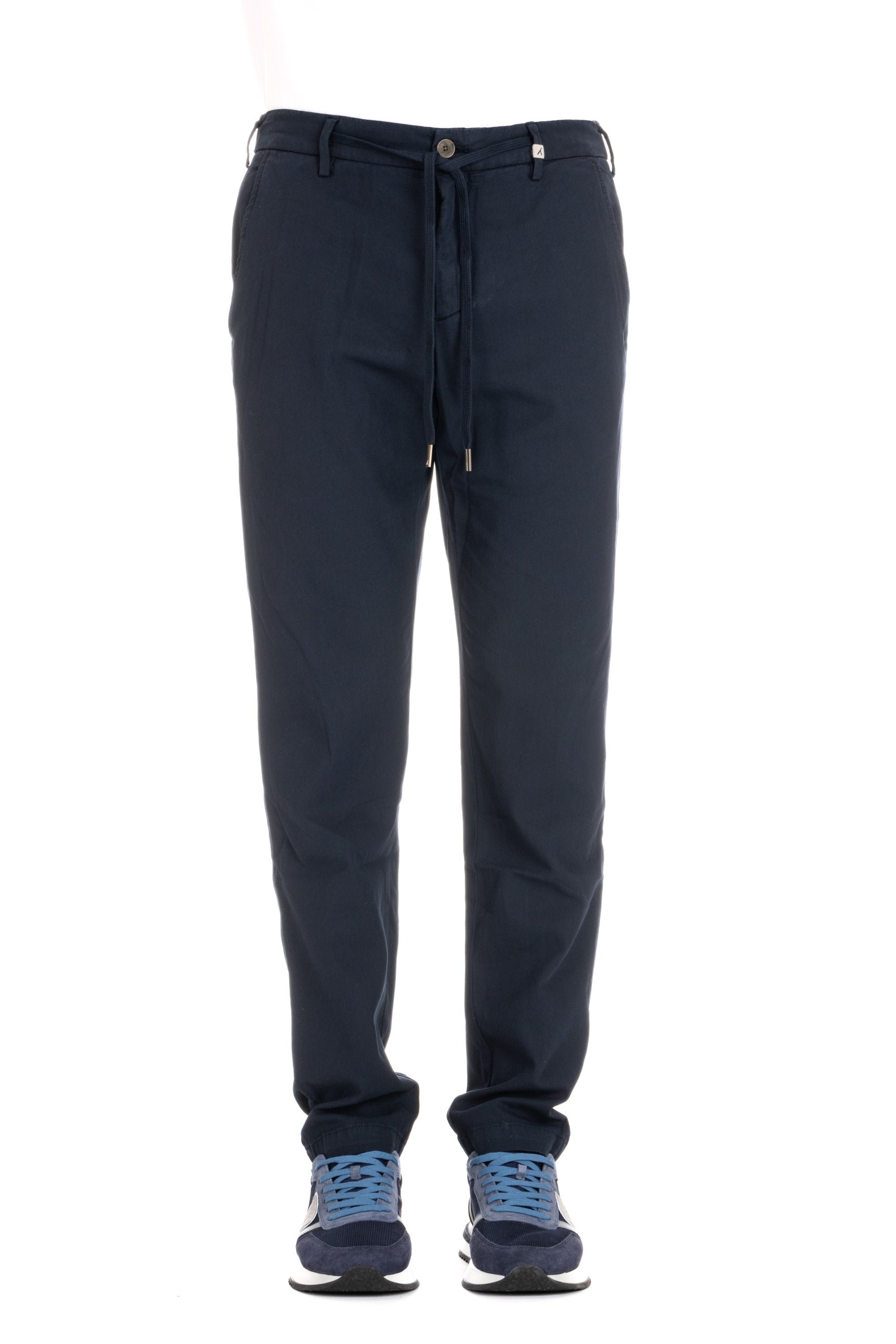 Ice cotton trousers with drawstring