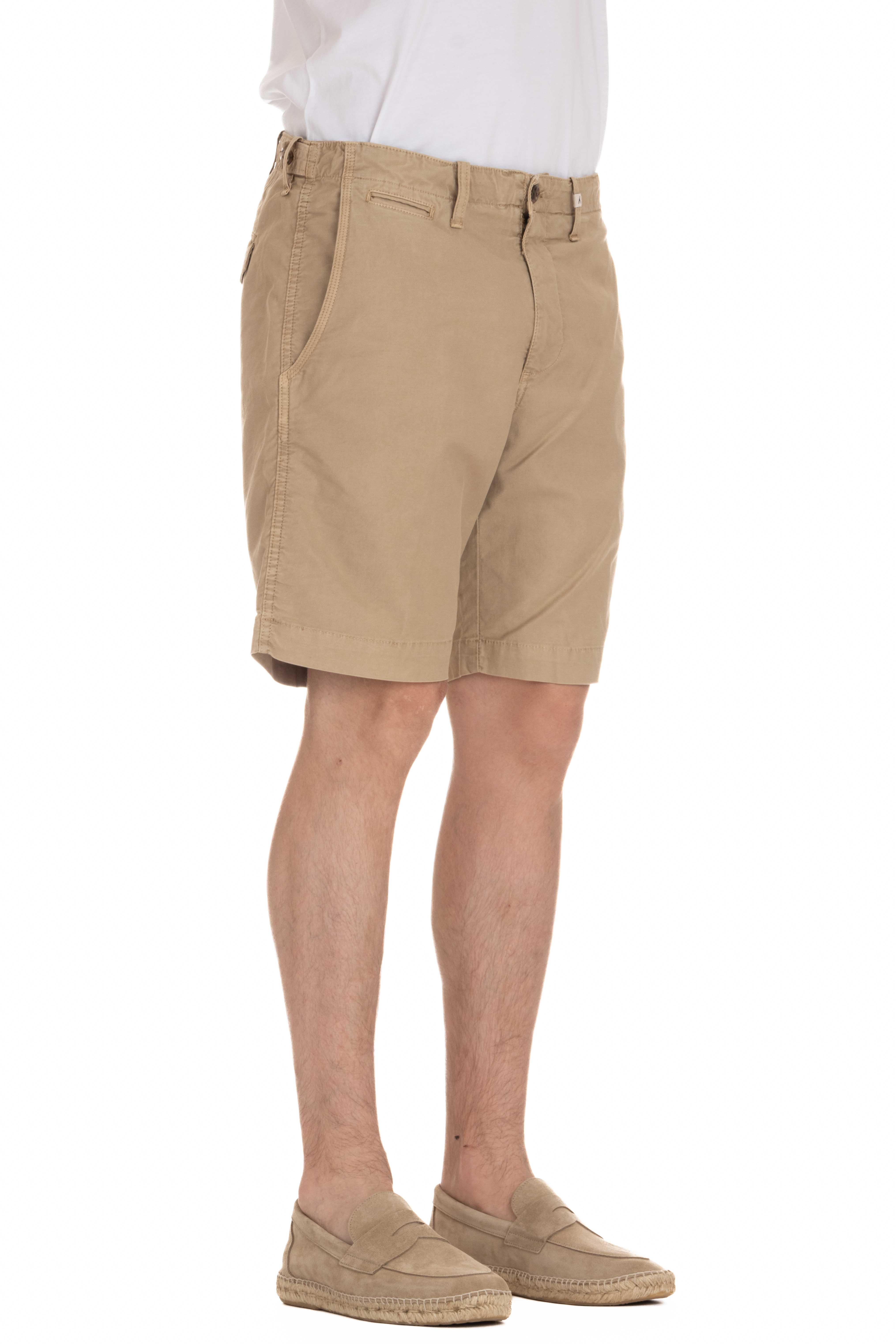 Bermuda shorts in woven cotton