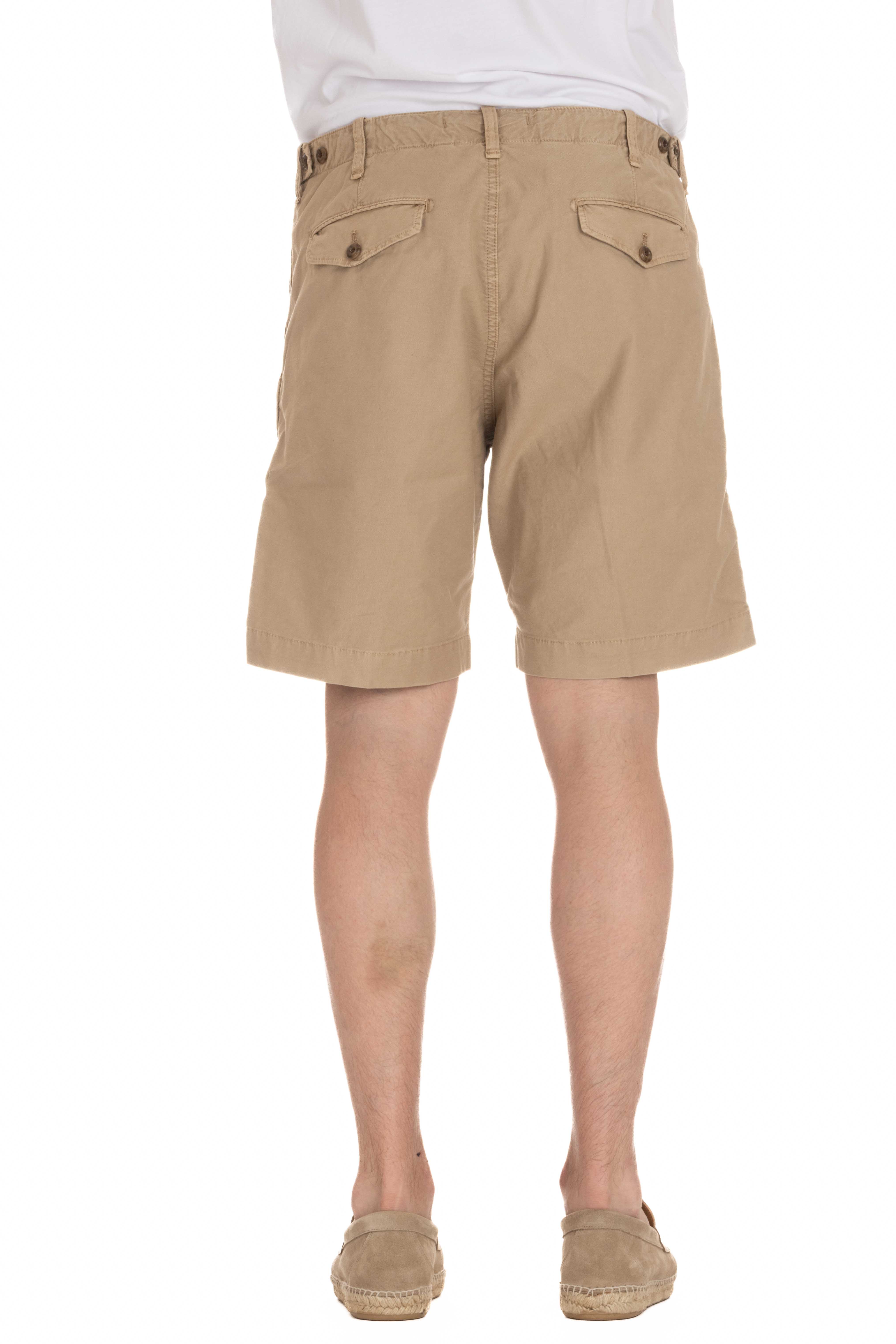 Bermuda shorts in woven cotton