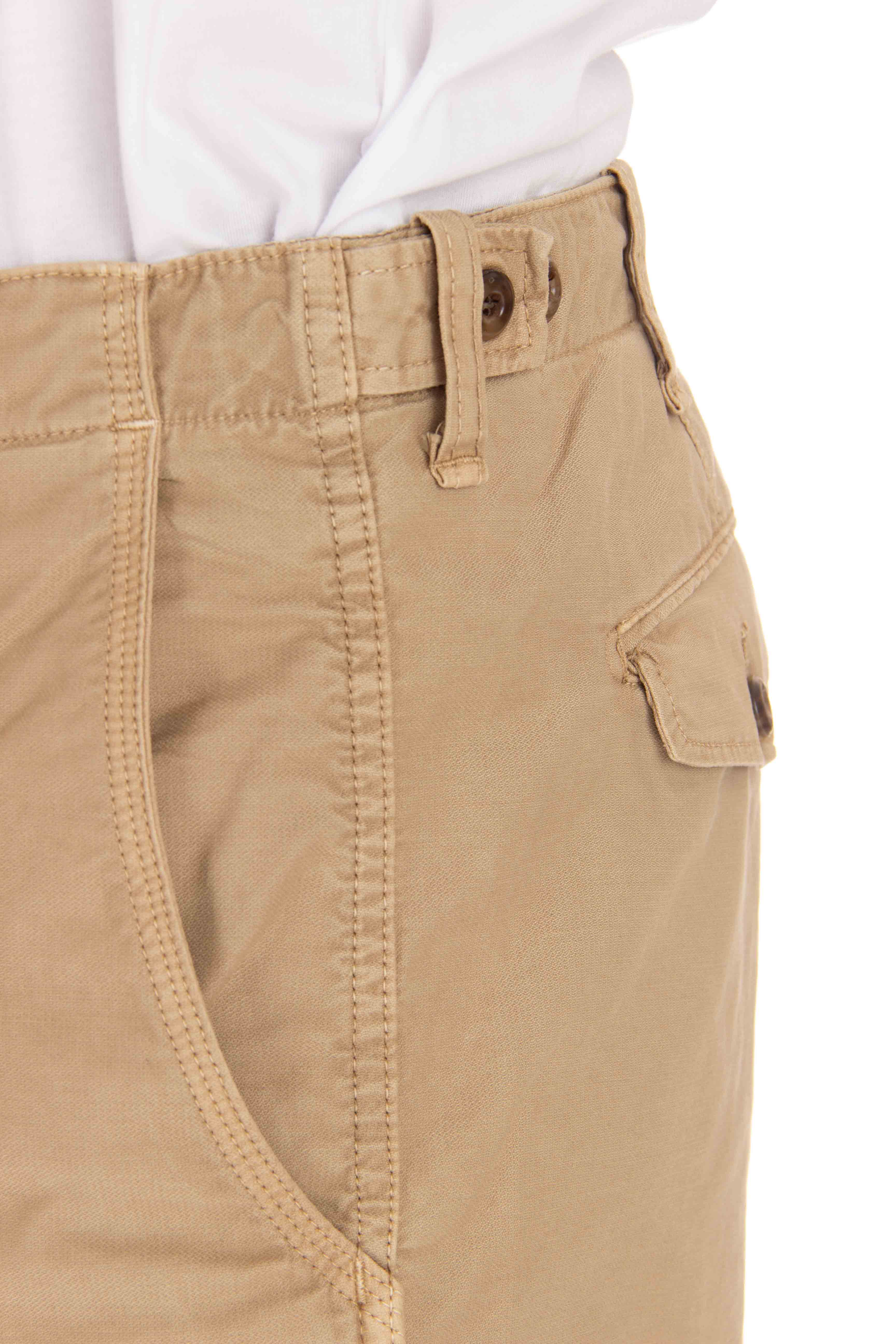 Bermuda shorts in woven cotton