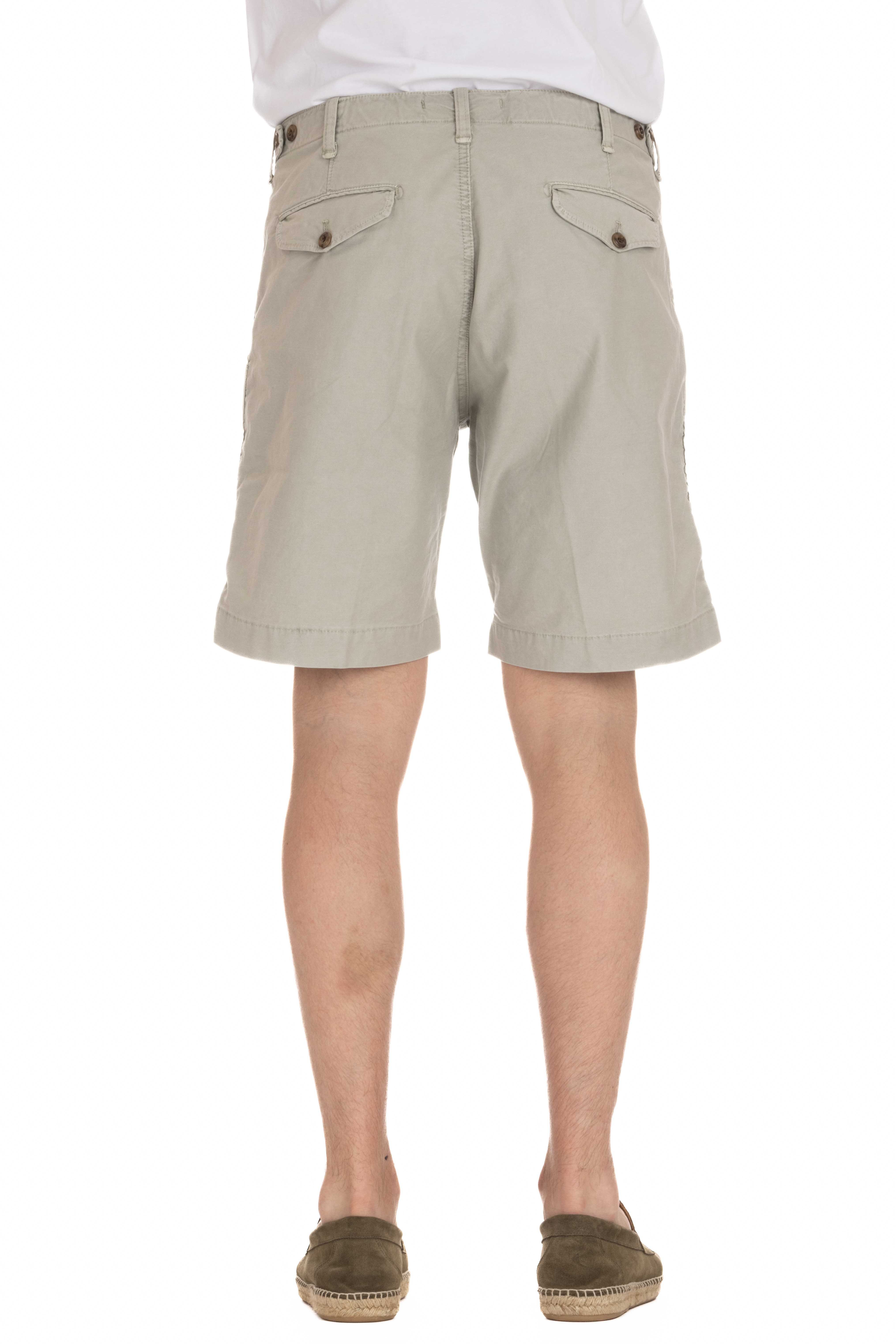 Bermuda shorts in woven cotton